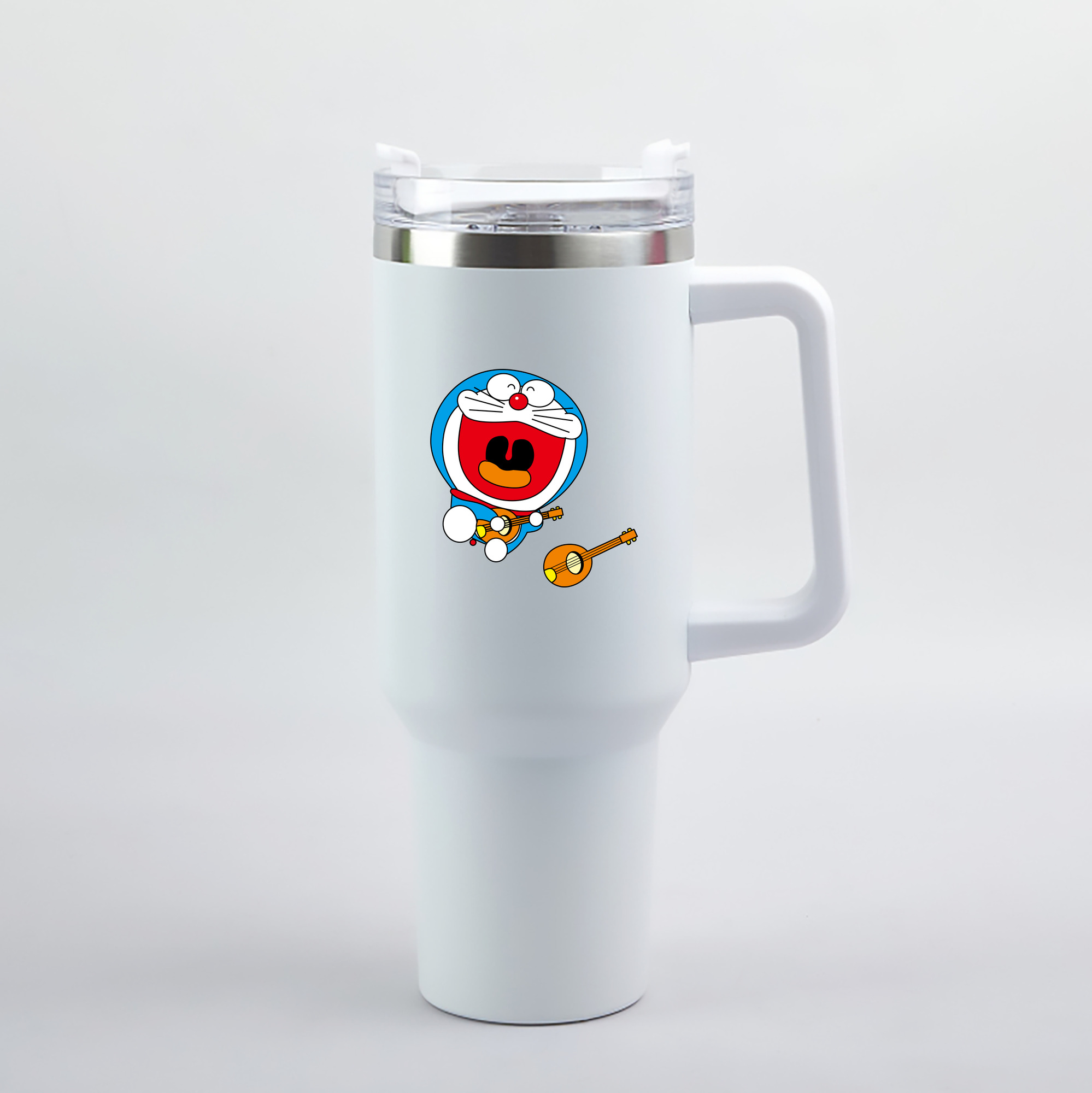 （画像用） ドラえもん Doraemon 1200mL車用タンブラー（カラープリント）