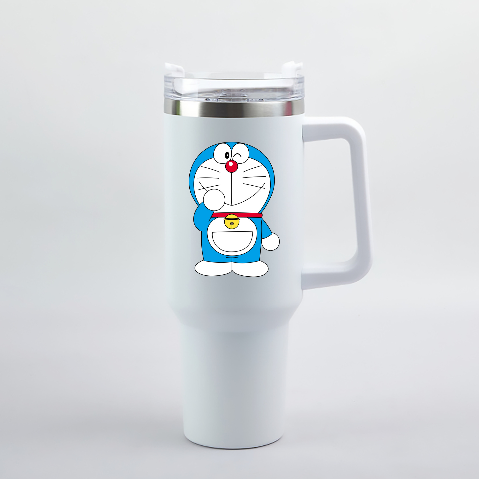 （画像用） ドラえもん Doraemon 1200mL車用タンブラー（カラープリント）