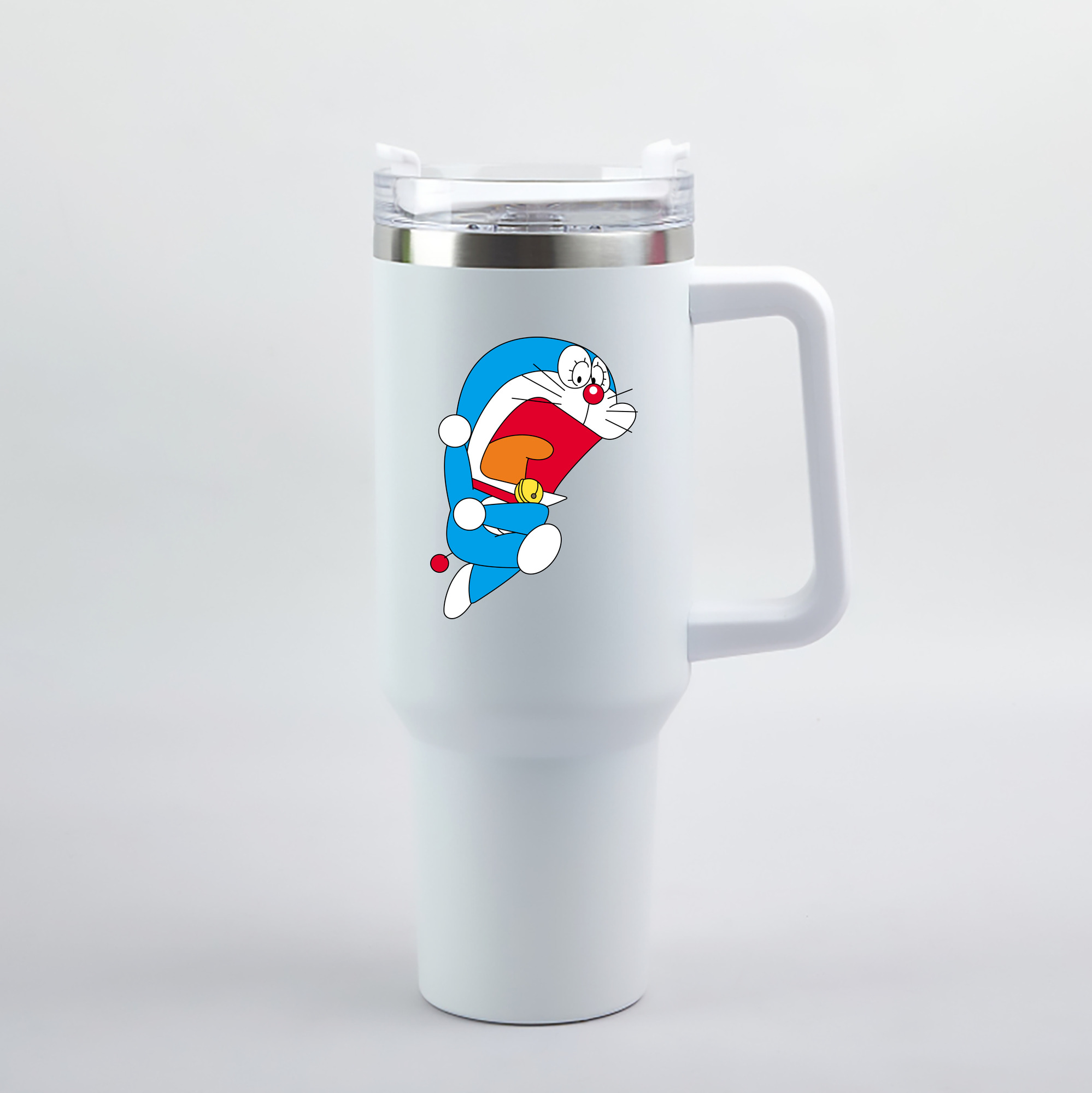 （画像用） ドラえもん Doraemon 1200mL車用タンブラー（カラープリント）