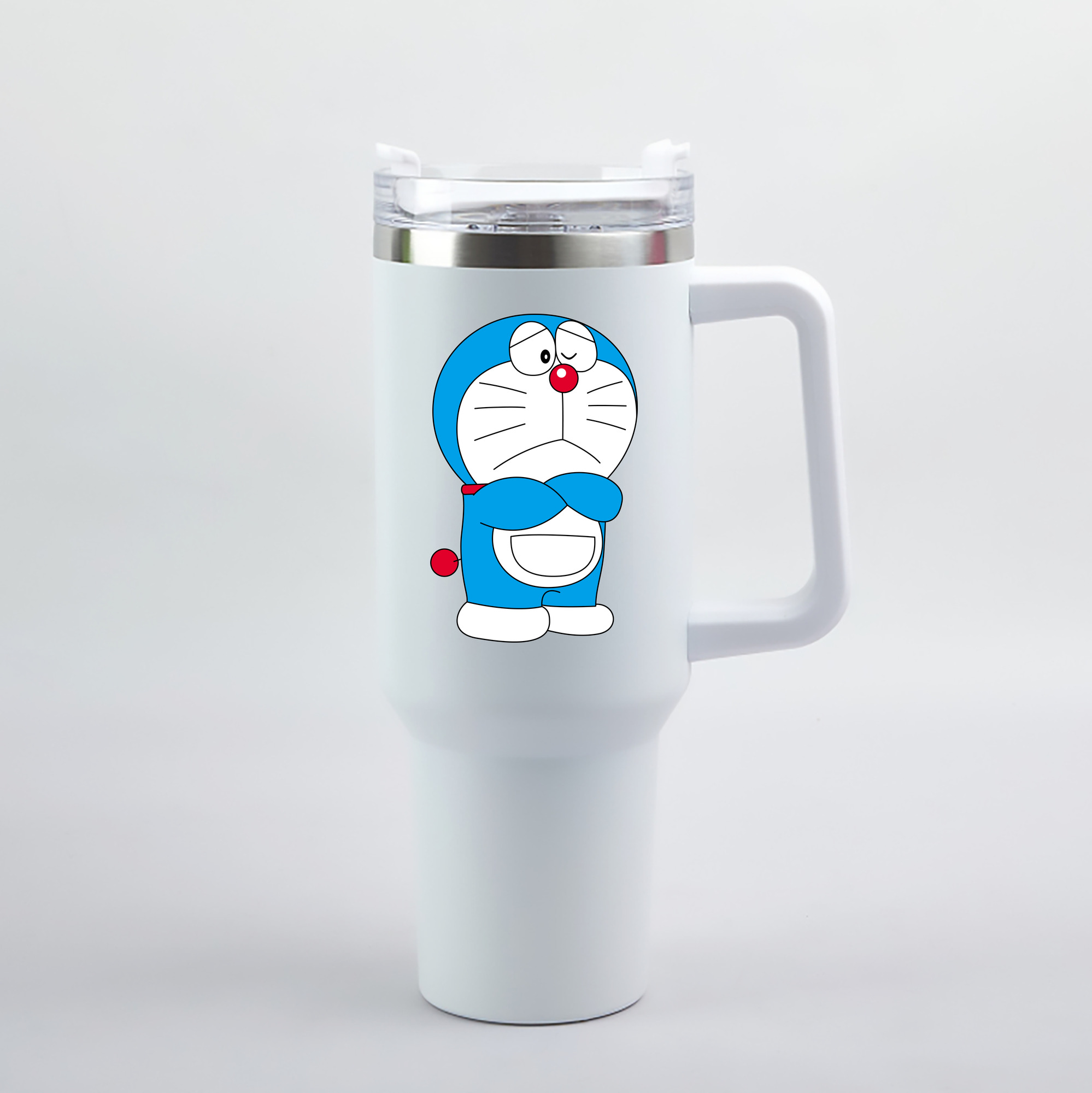 （画像用） ドラえもん Doraemon 1200mL車用タンブラー（カラープリント）