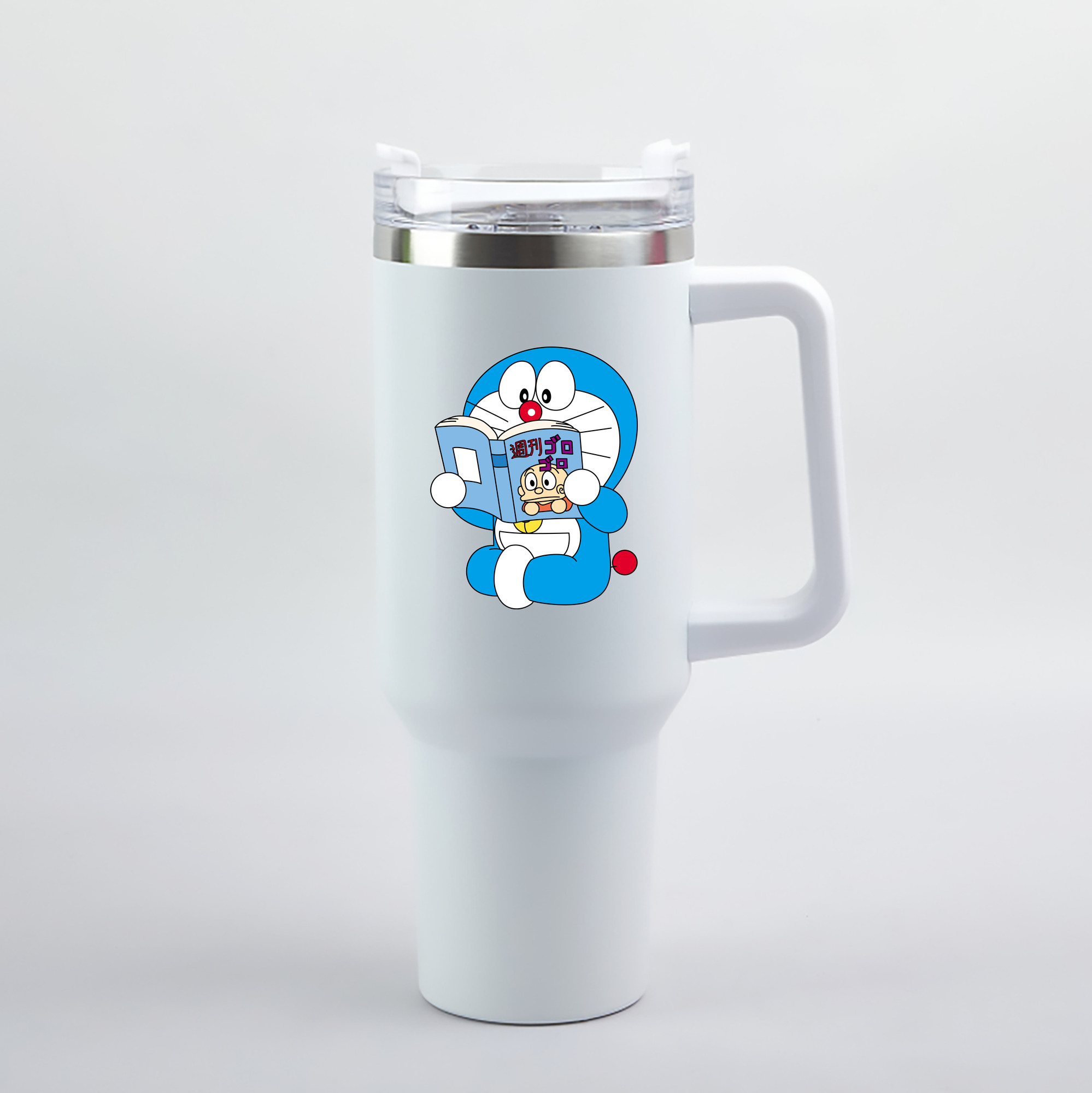 （画像用） ドラえもん Doraemon 1200mL車用タンブラー（カラープリント）