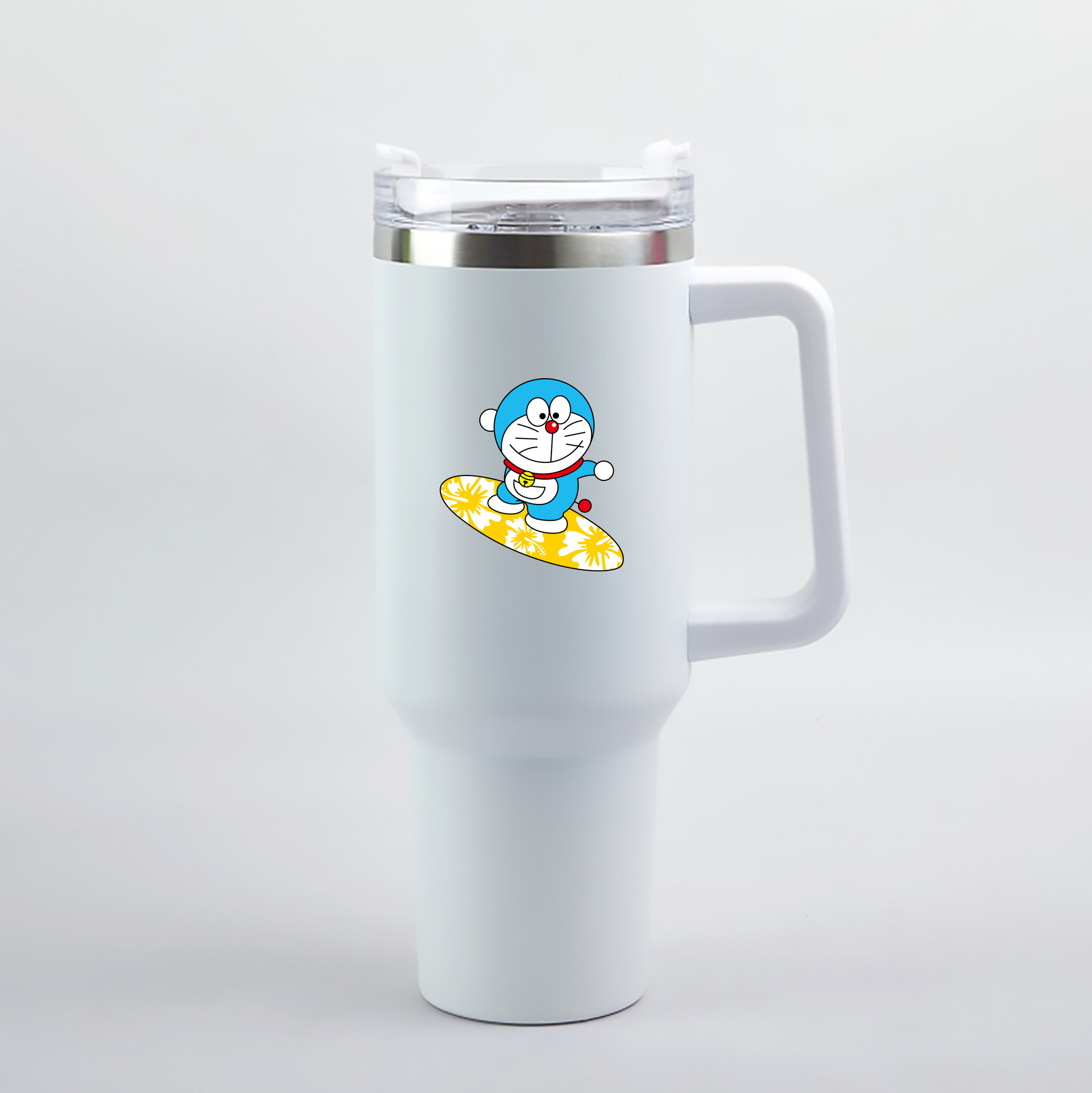 （画像用） ドラえもん Doraemon 1200mL車用タンブラー（カラープリント）