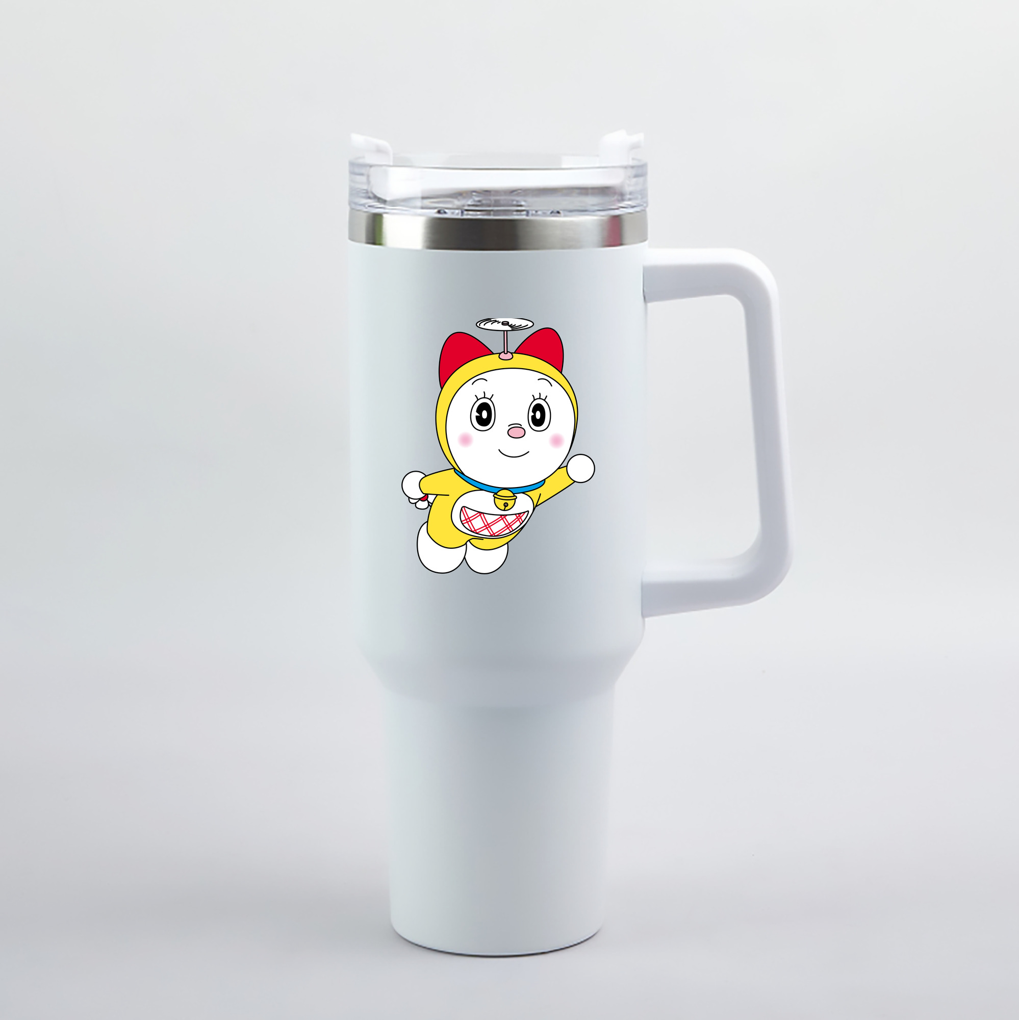 （画像用） ドラえもん ドラミ Doraemon Dorami 1200mL車用タンブラー（カラープリント）