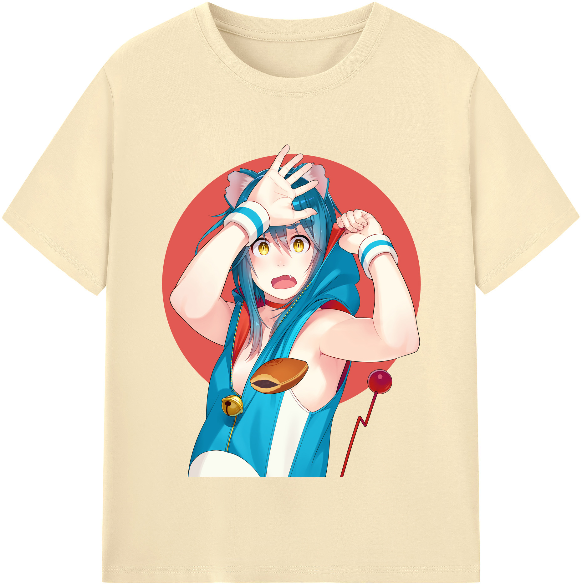 （画像用） ドラえもん Doraemon 綿100％半袖Tシャツ（フロントプリント）