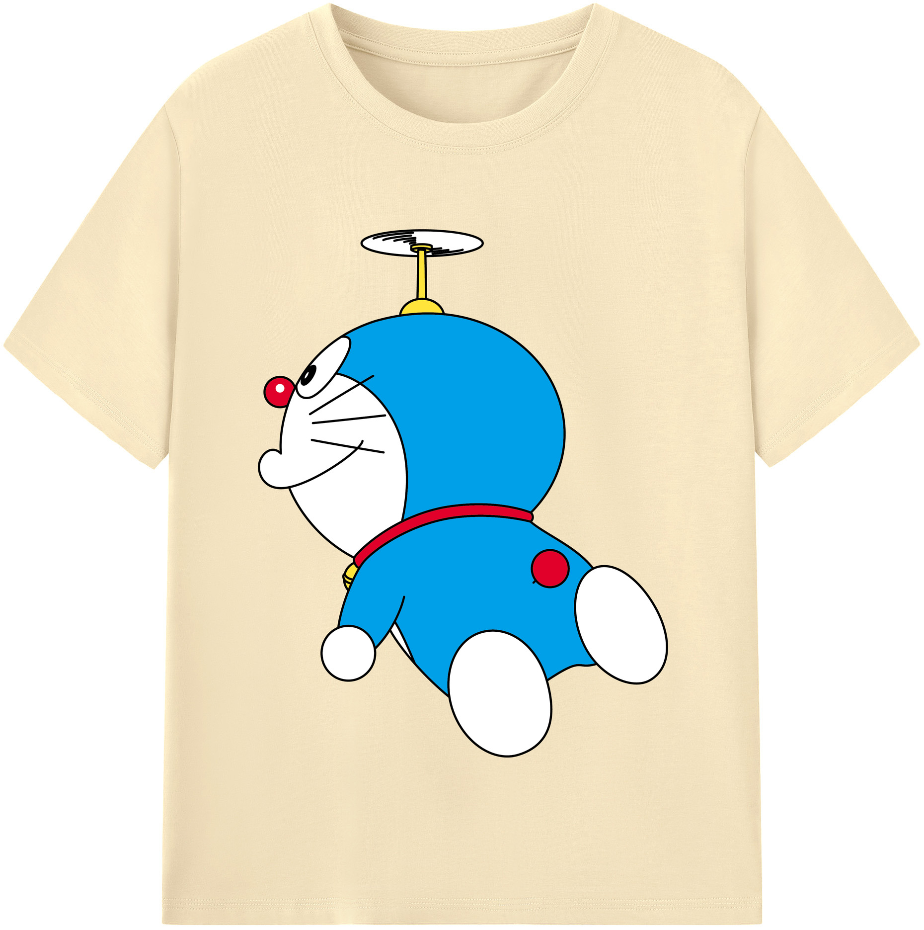 （画像用） ドラえもん Doraemon 綿100％半袖Tシャツ（フロントプリント）
