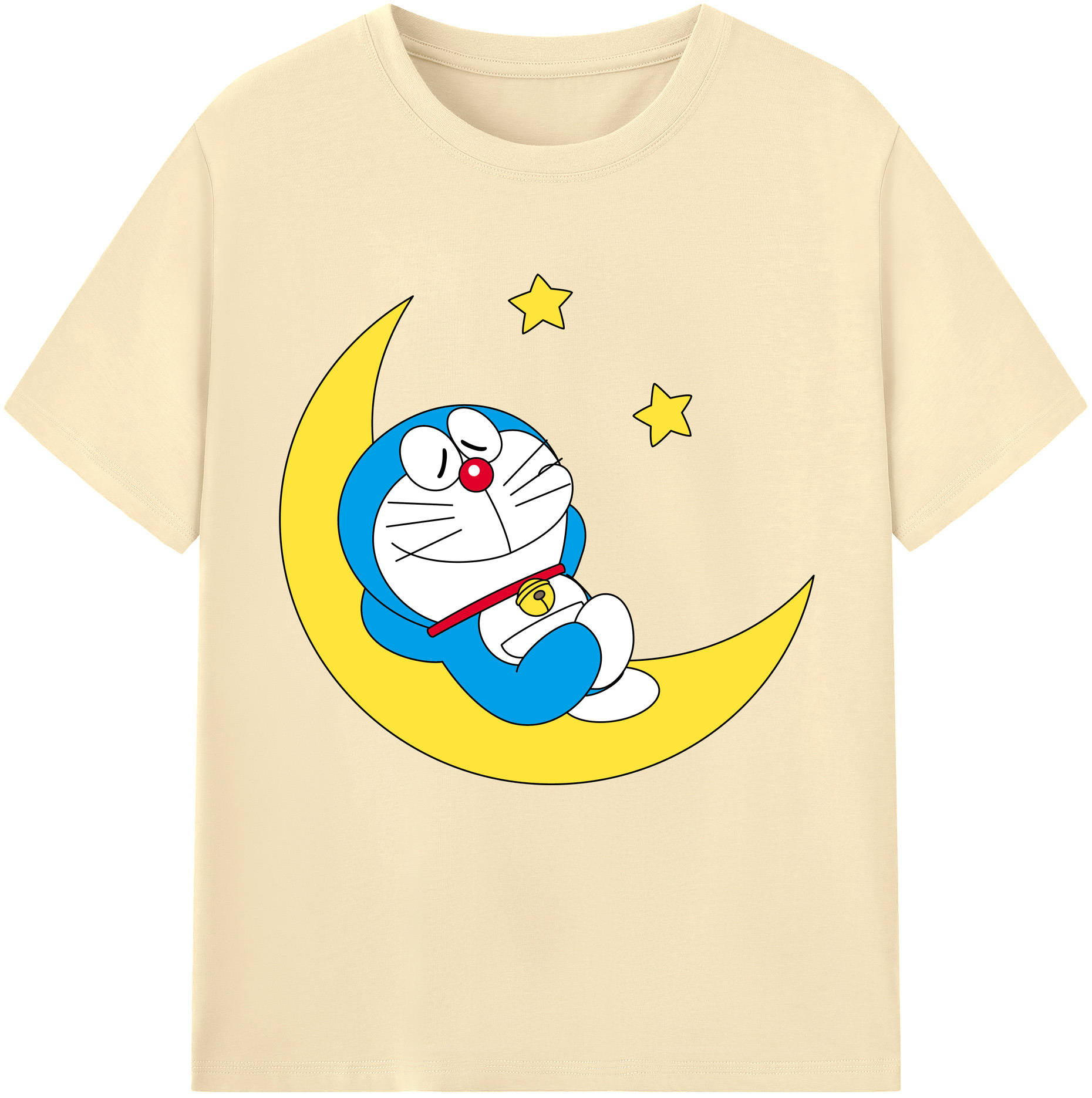 （画像用） ドラえもん Doraemon 綿100％半袖Tシャツ（フロントプリント）