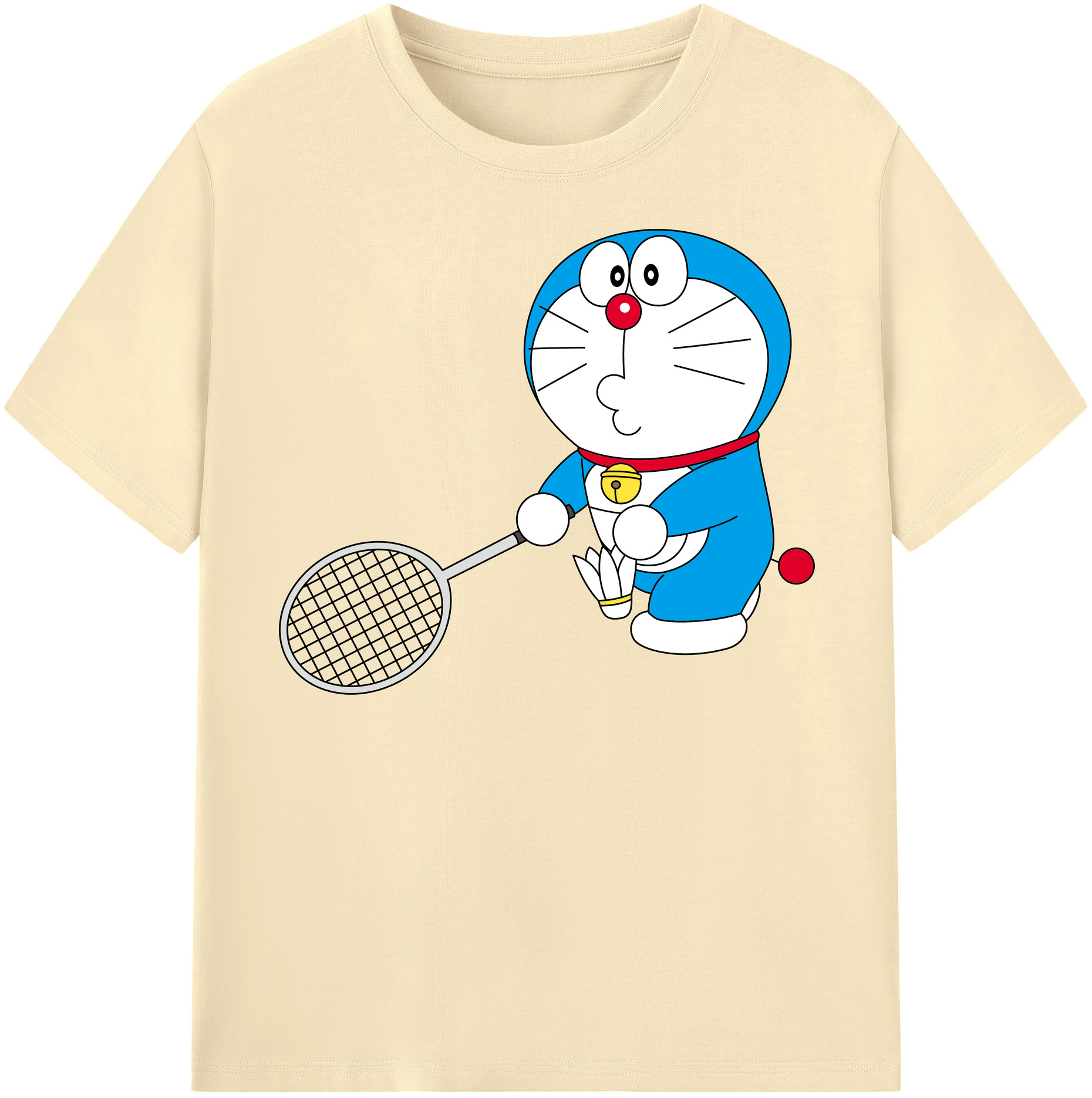 （画像用） ドラえもん Doraemon 綿100％半袖Tシャツ（フロントプリント）