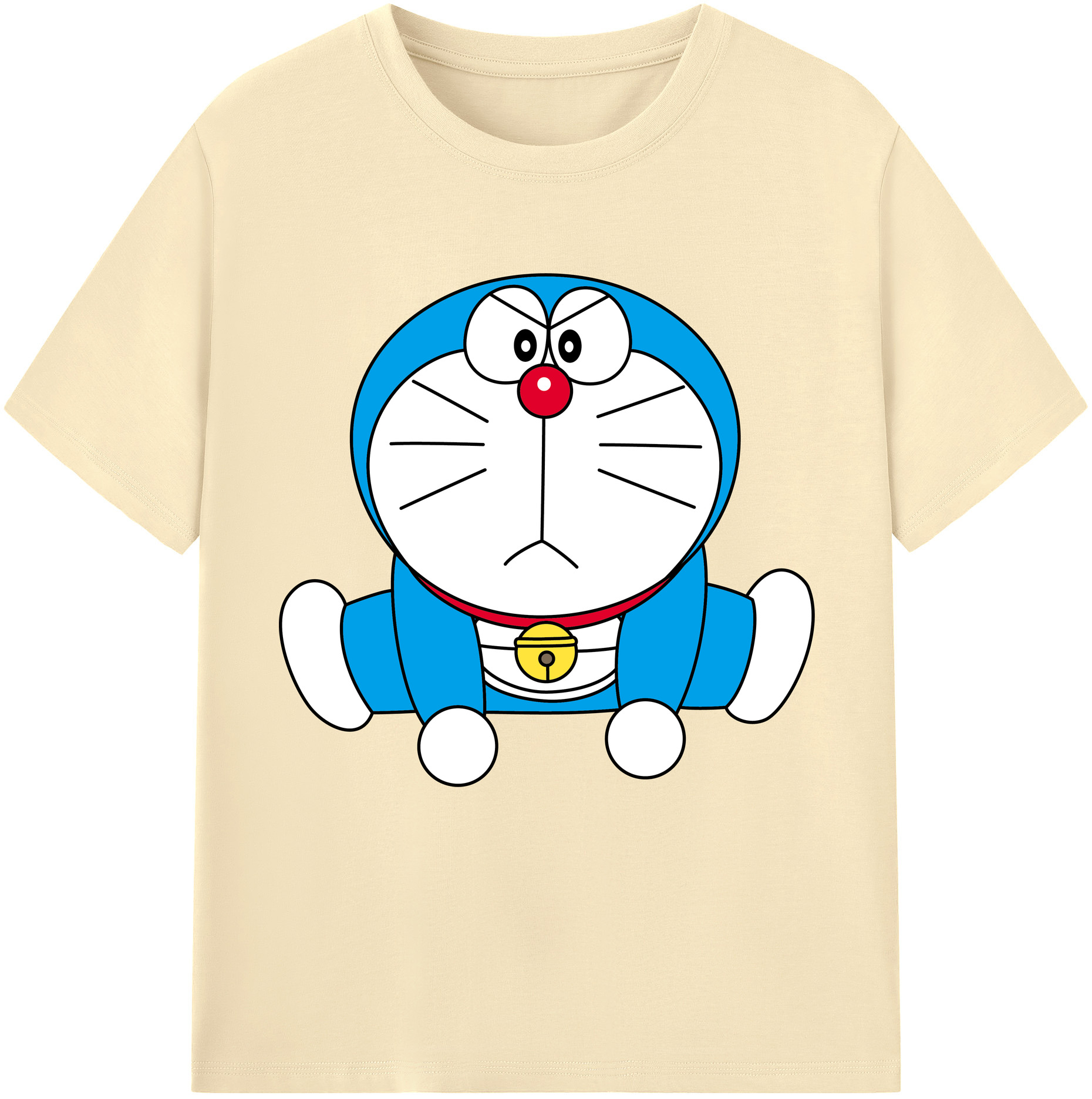 （画像用） ドラえもん Doraemon 綿100％半袖Tシャツ（フロントプリント）