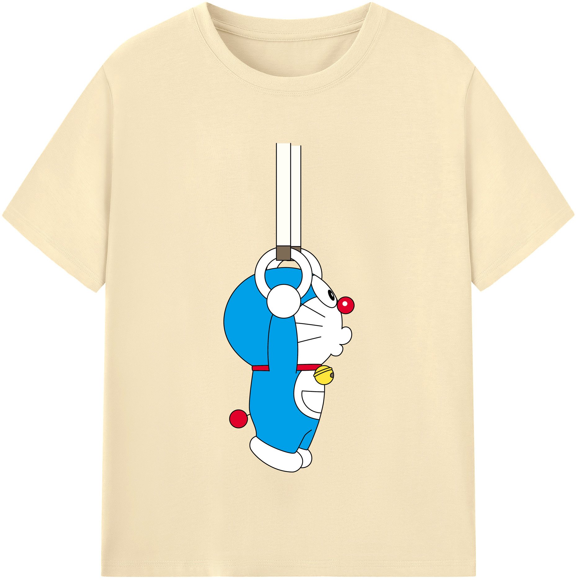 （画像用） ドラえもん Doraemon 綿100％半袖Tシャツ（フロントプリント）