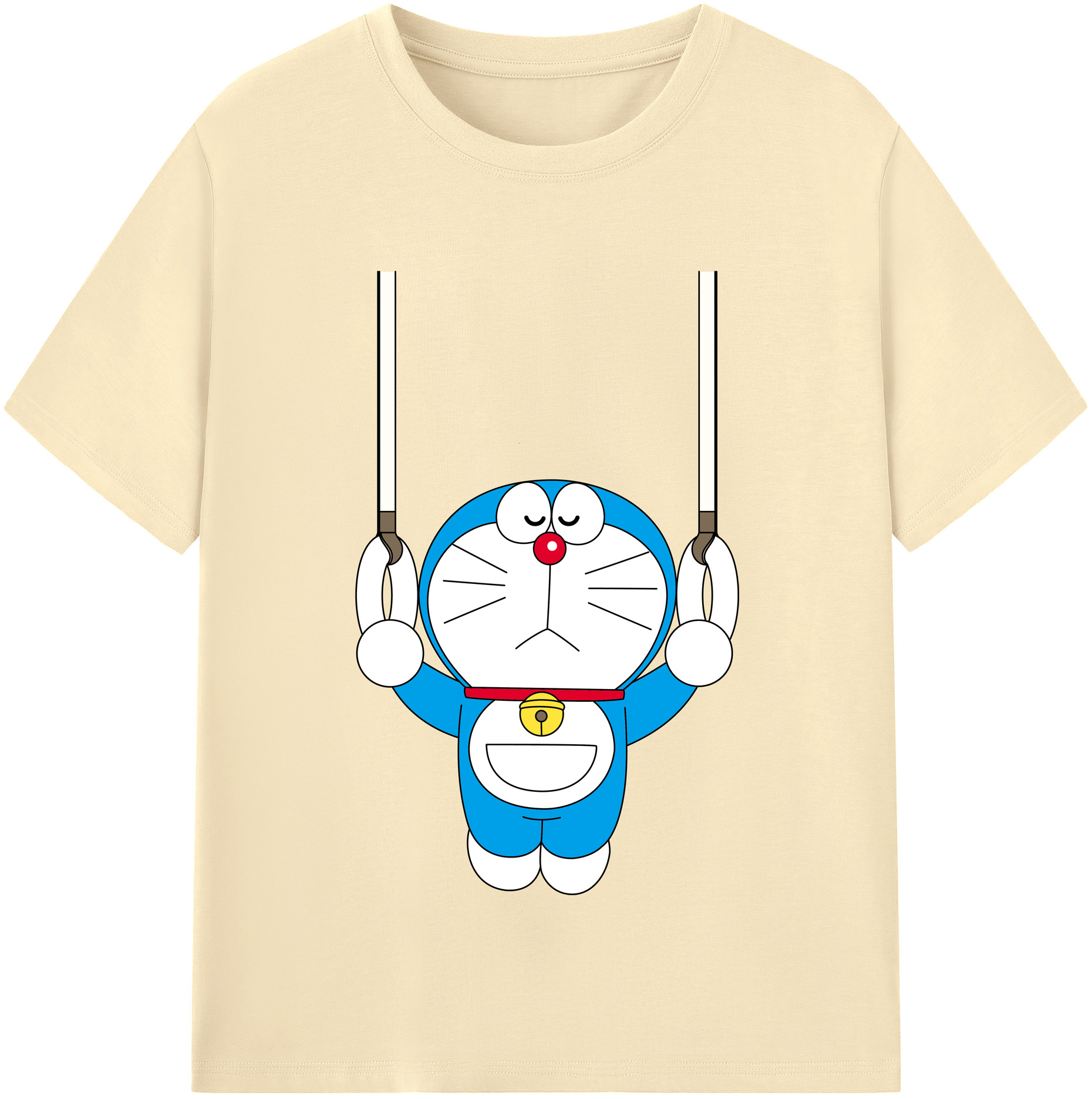 （画像用） ドラえもん Doraemon 綿100％半袖Tシャツ（フロントプリント）
