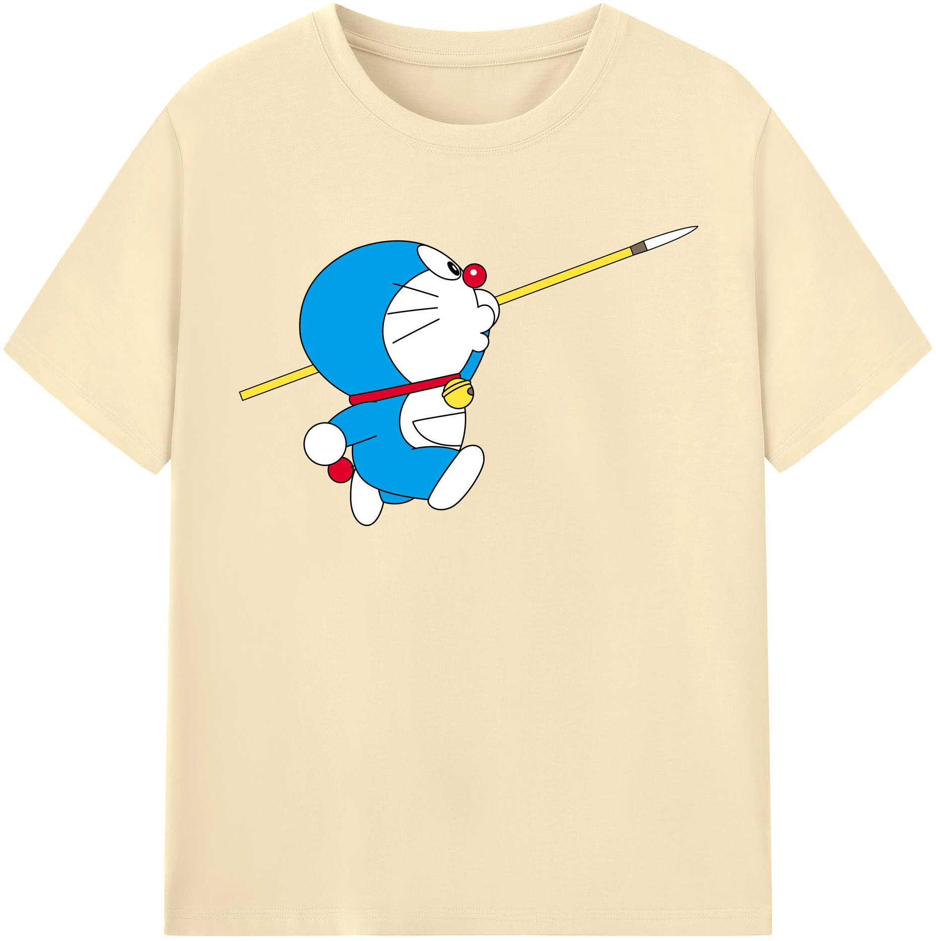 （画像用） ドラえもん Doraemon 綿100％半袖Tシャツ（フロントプリント）