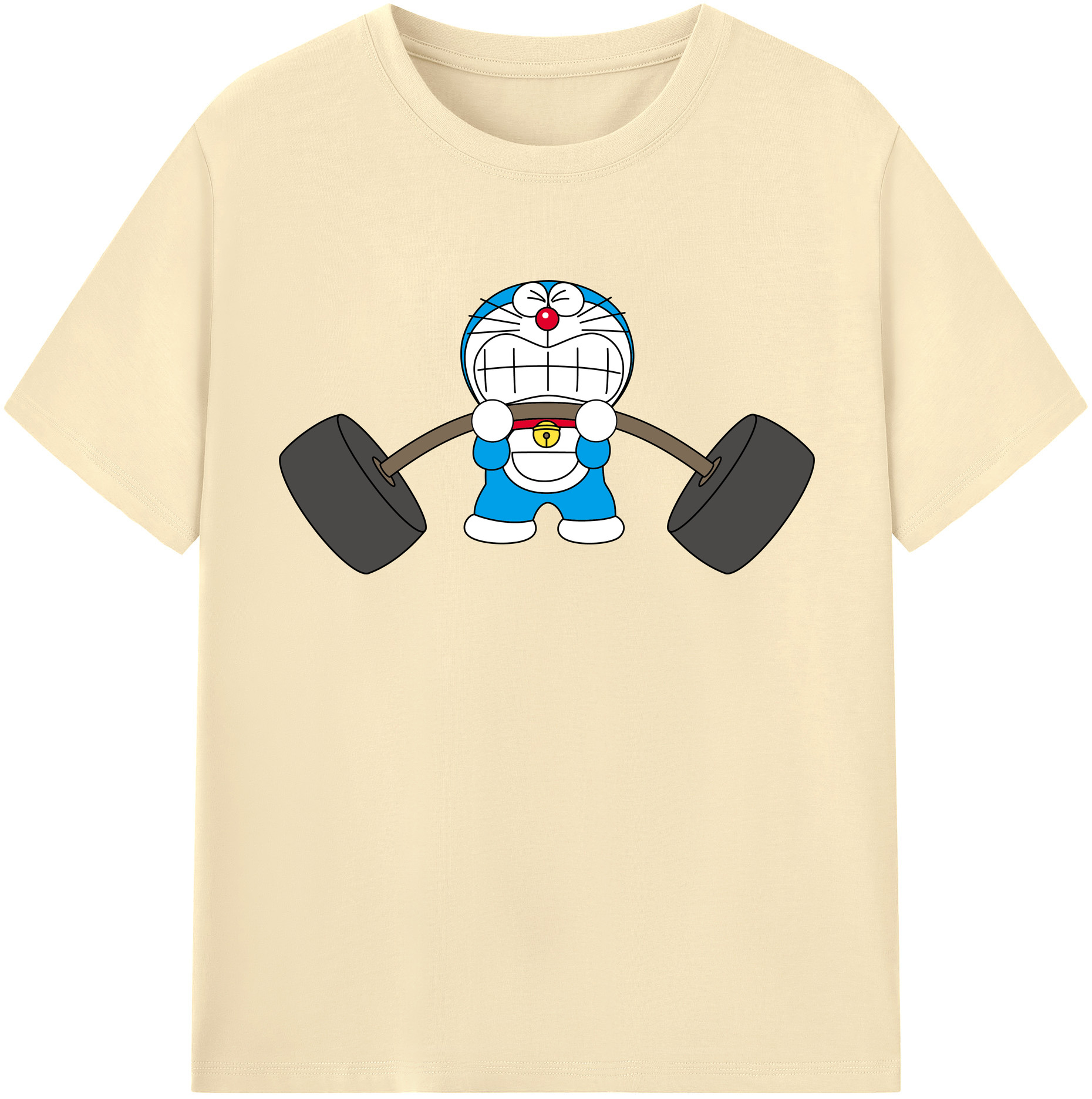 （画像用） ドラえもん Doraemon 綿100％半袖Tシャツ（フロントプリント）