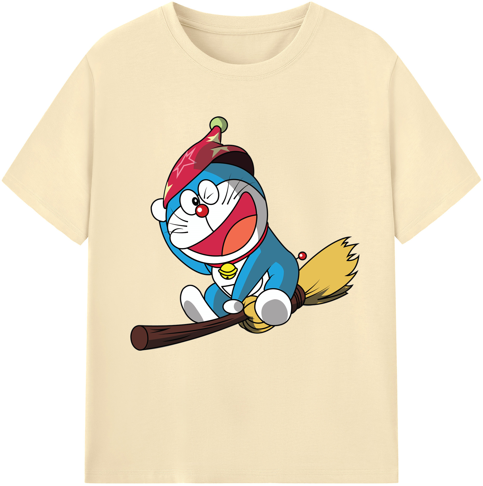 （画像用） ドラえもん Doraemon 綿100％半袖Tシャツ（フロントプリント）