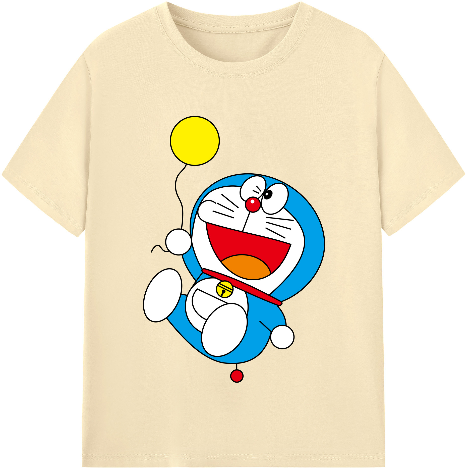 （画像用） ドラえもん Doraemon 綿100％半袖Tシャツ（フロントプリント）