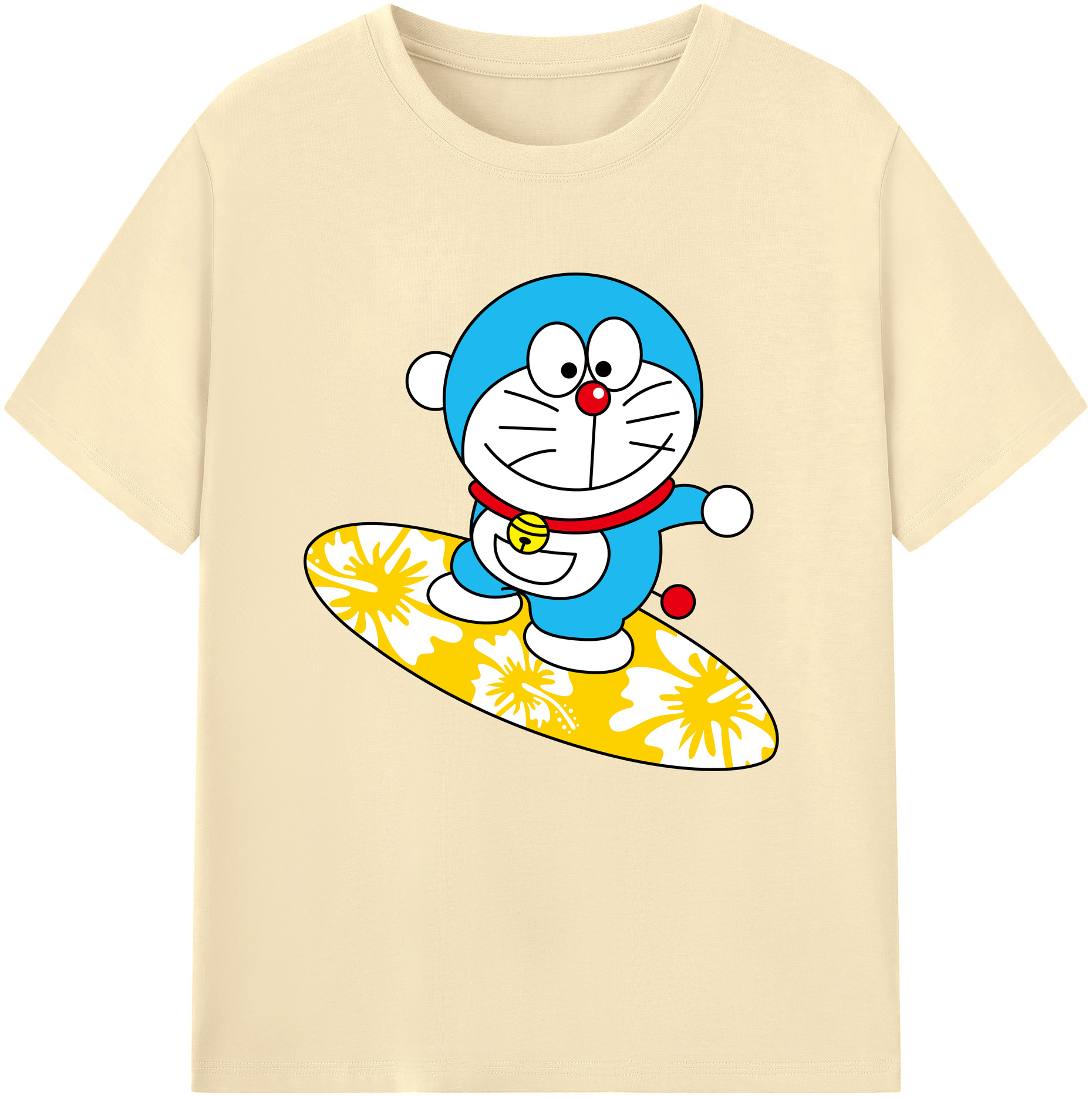 （画像用） ドラえもん Doraemon 綿100％半袖Tシャツ（フロントプリント）