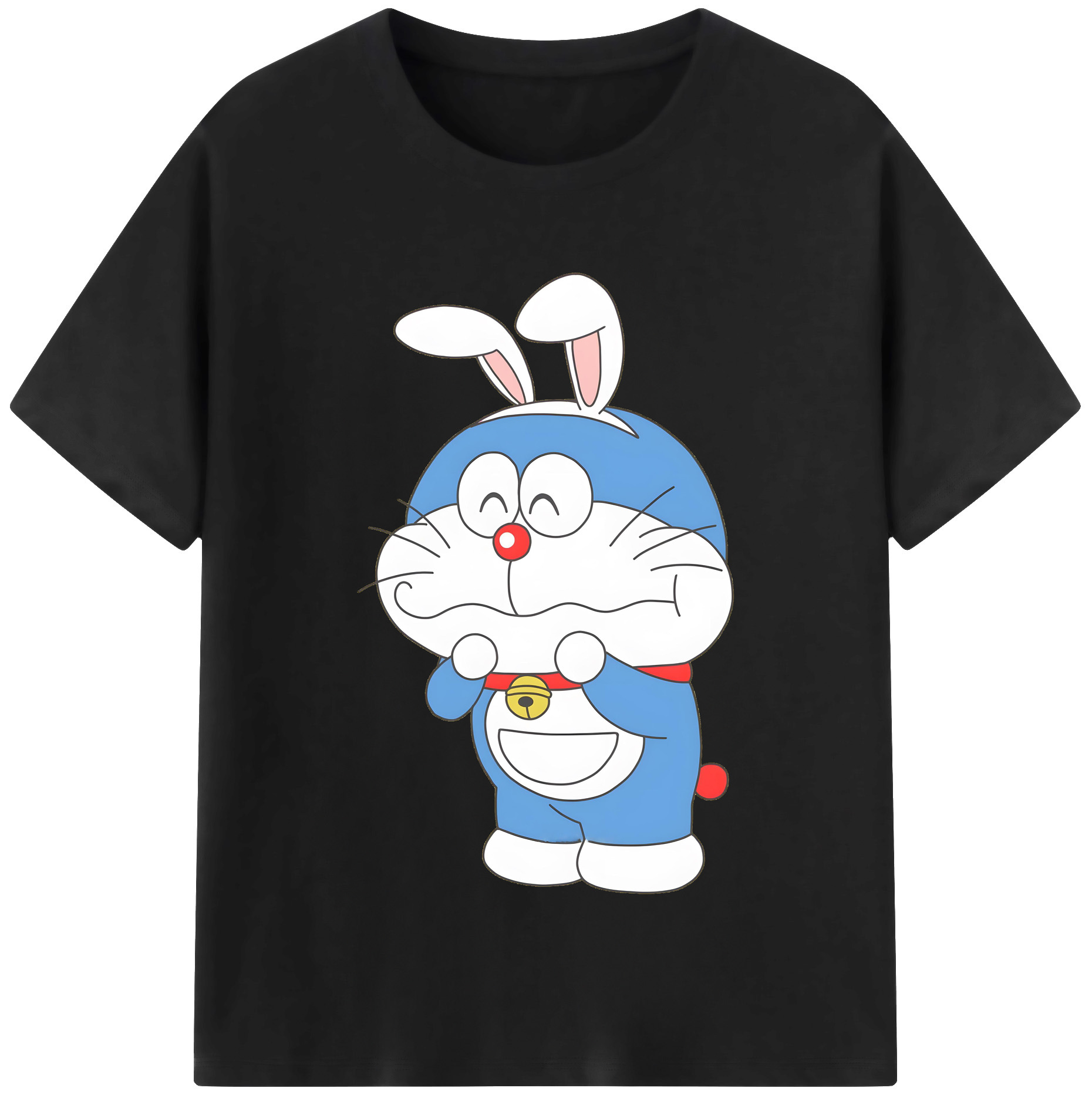 （画像用） ドラえもん Doraemon 綿100％半袖Tシャツ（フロントプリント）