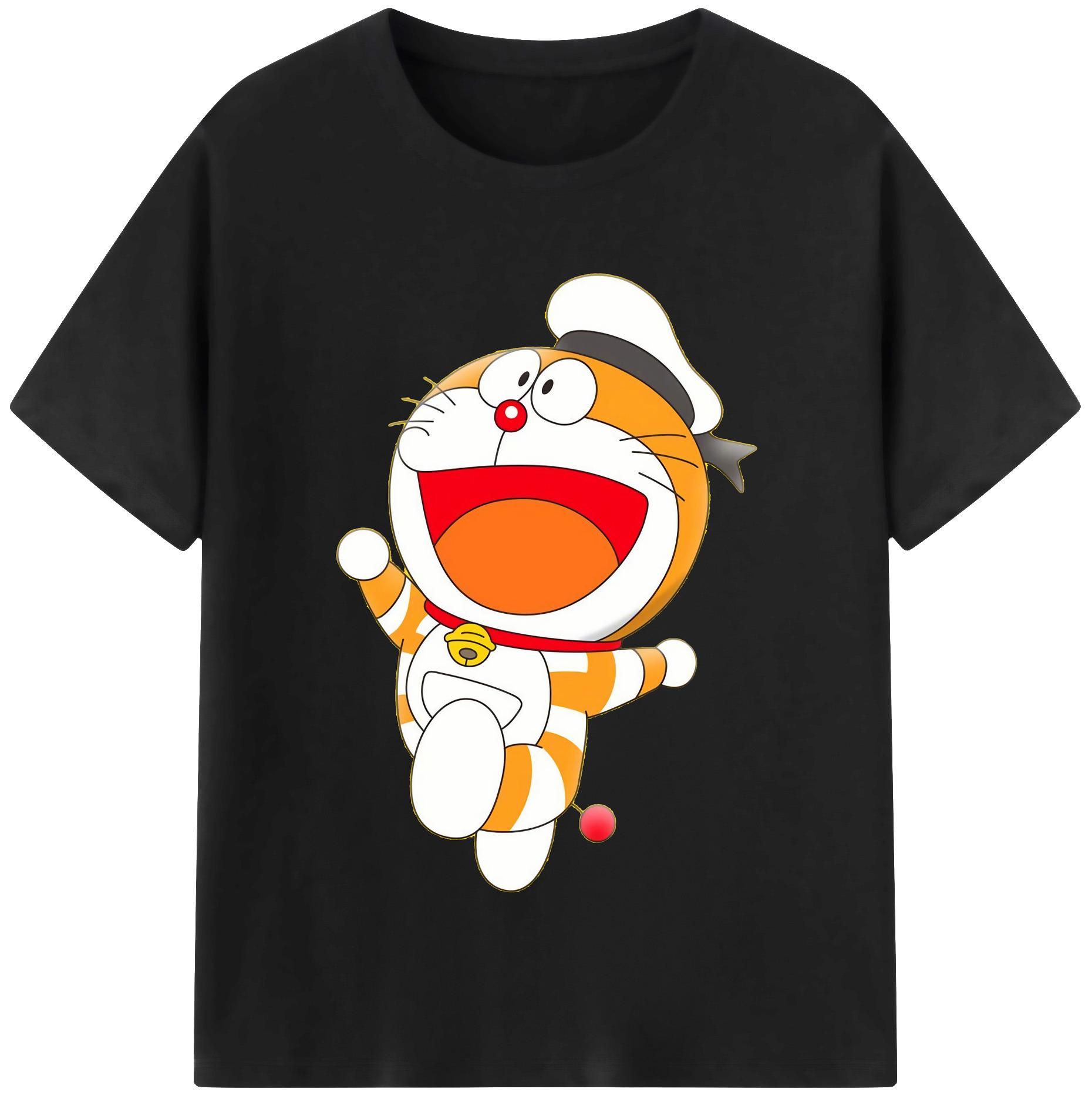 （画像用） ドラえもん Doraemon 綿100％半袖Tシャツ（フロントプリント）
