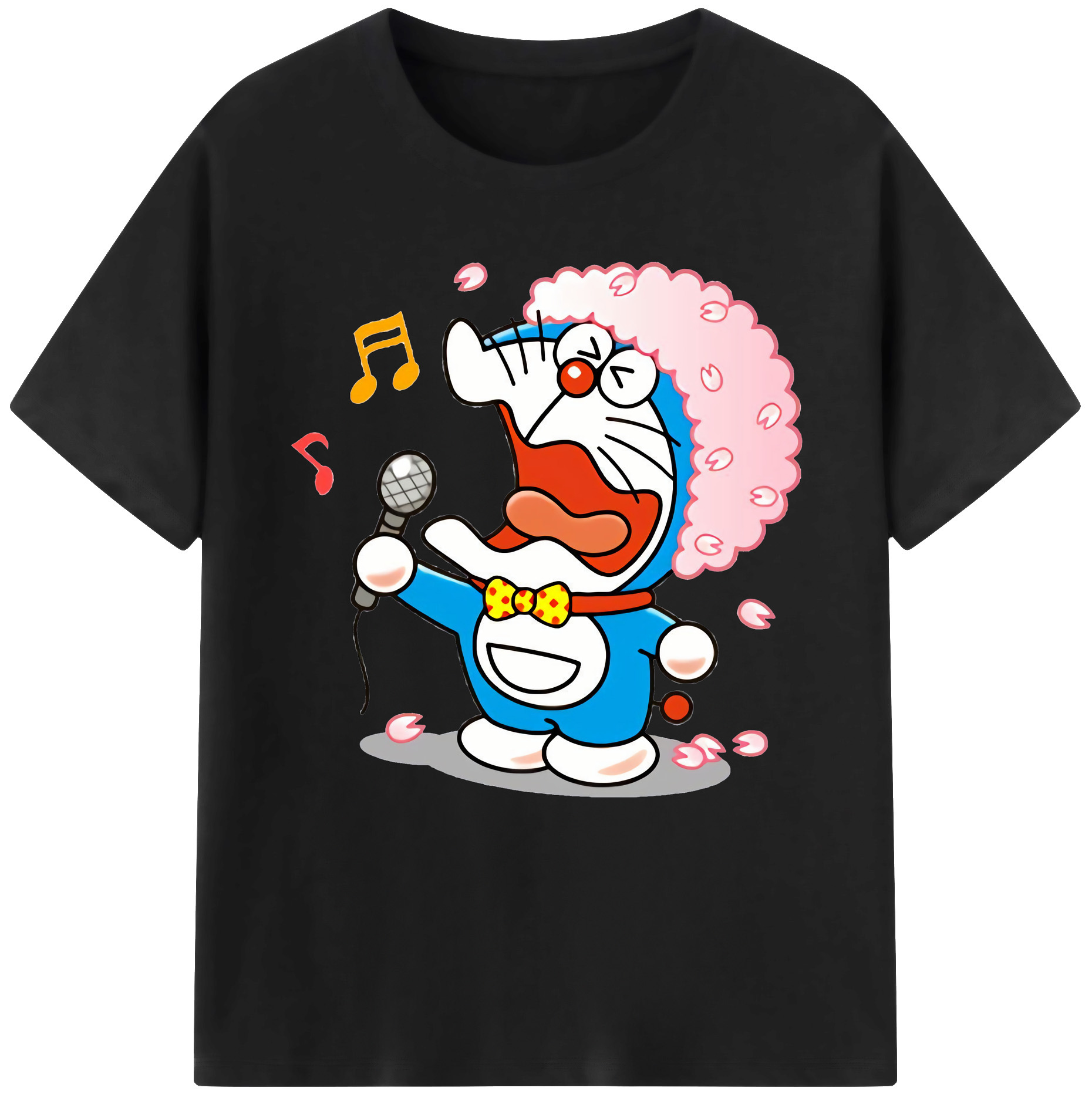 （画像用） ドラえもん Doraemon 綿100％半袖Tシャツ（フロントプリント）
