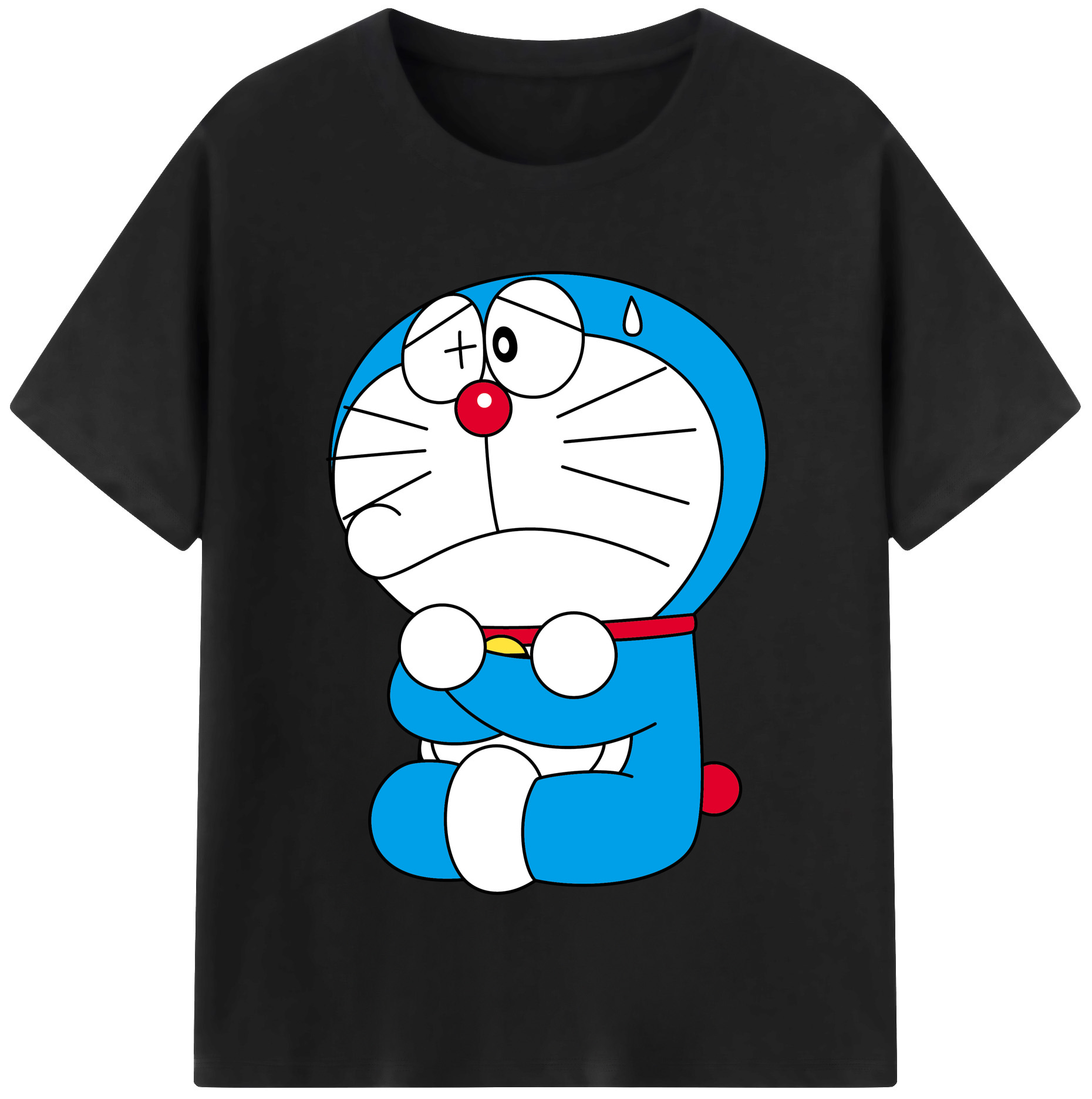 （画像用） ドラえもん Doraemon 綿100％半袖Tシャツ（フロントプリント）