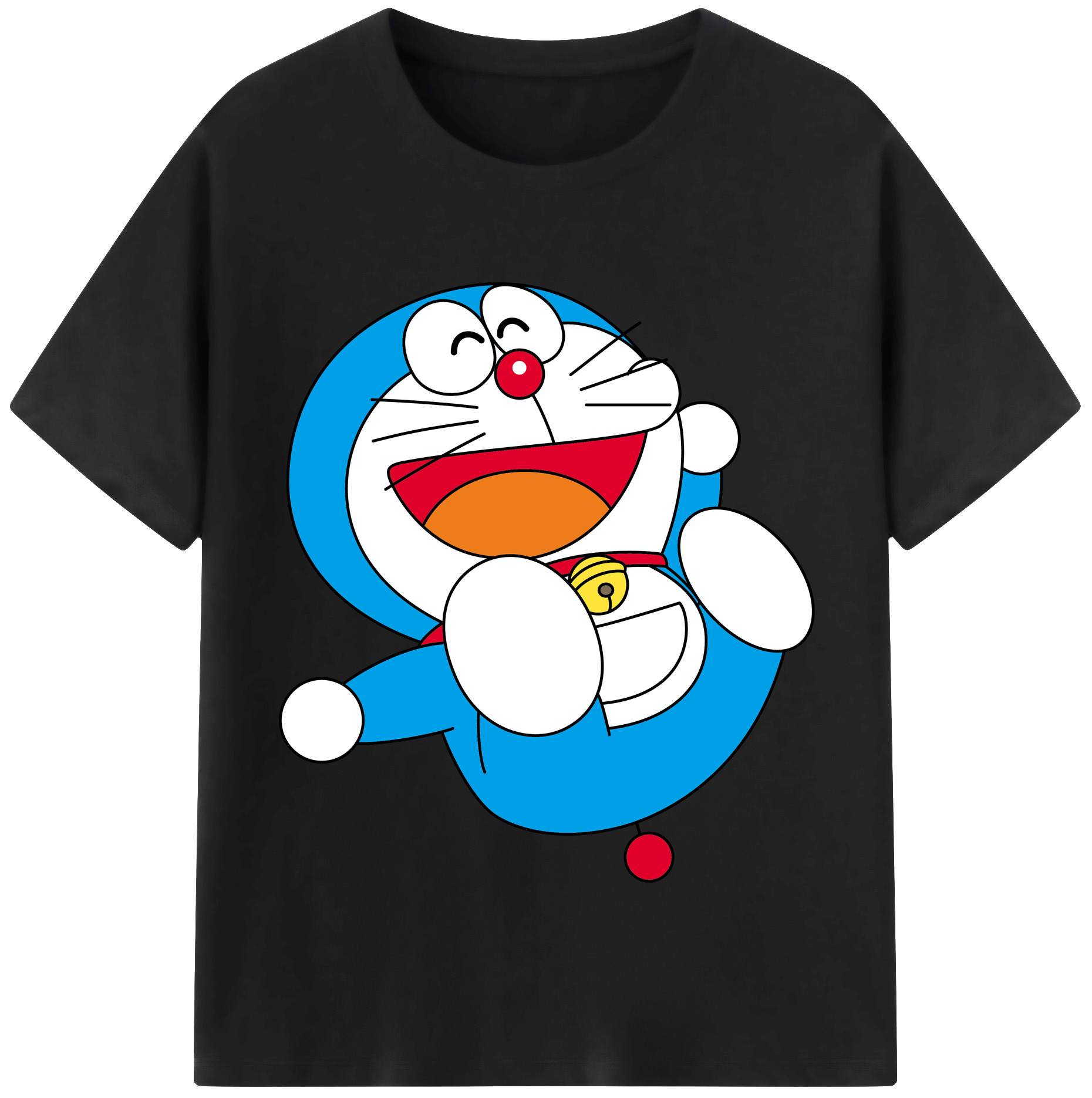 （画像用） ドラえもん Doraemon 綿100％半袖Tシャツ（フロントプリント）