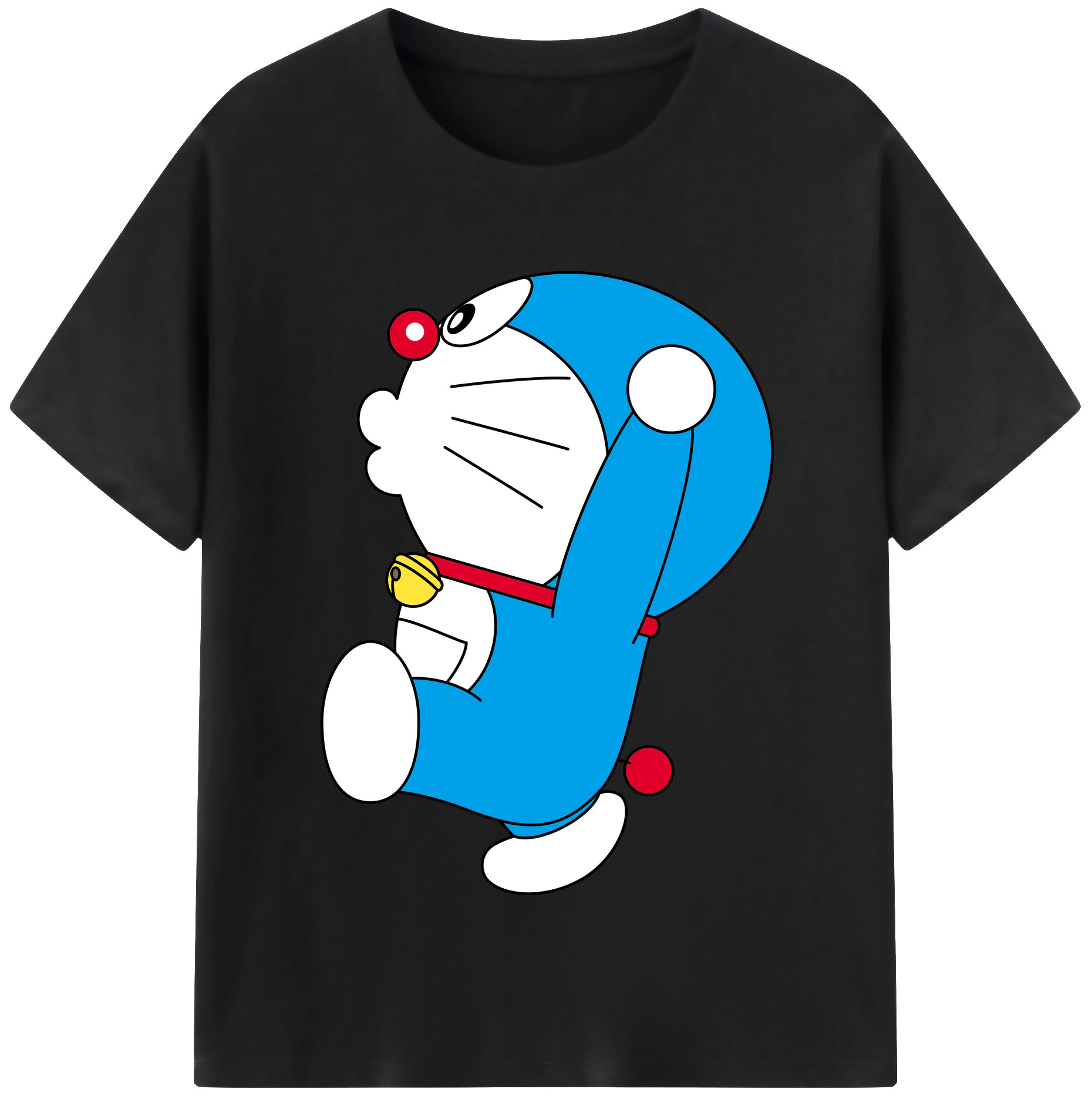 （画像用） ドラえもん Doraemon 綿100％半袖Tシャツ（フロントプリント）