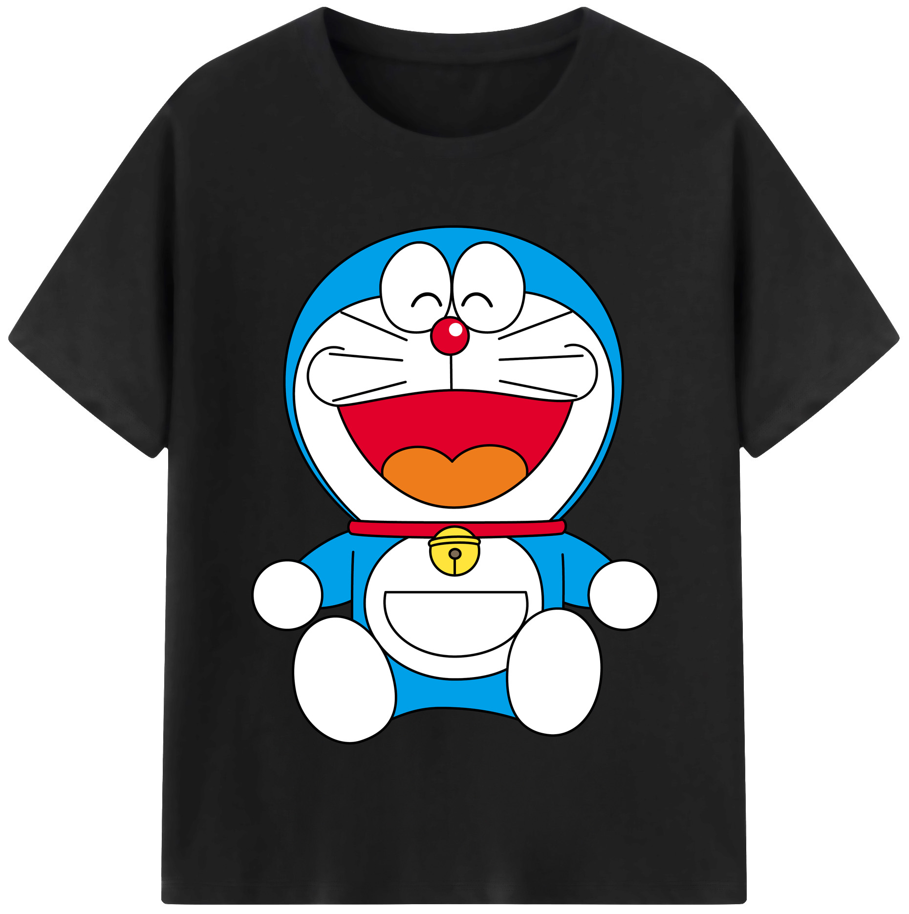 （画像用） ドラえもん Doraemon 綿100％半袖Tシャツ（フロントプリント）