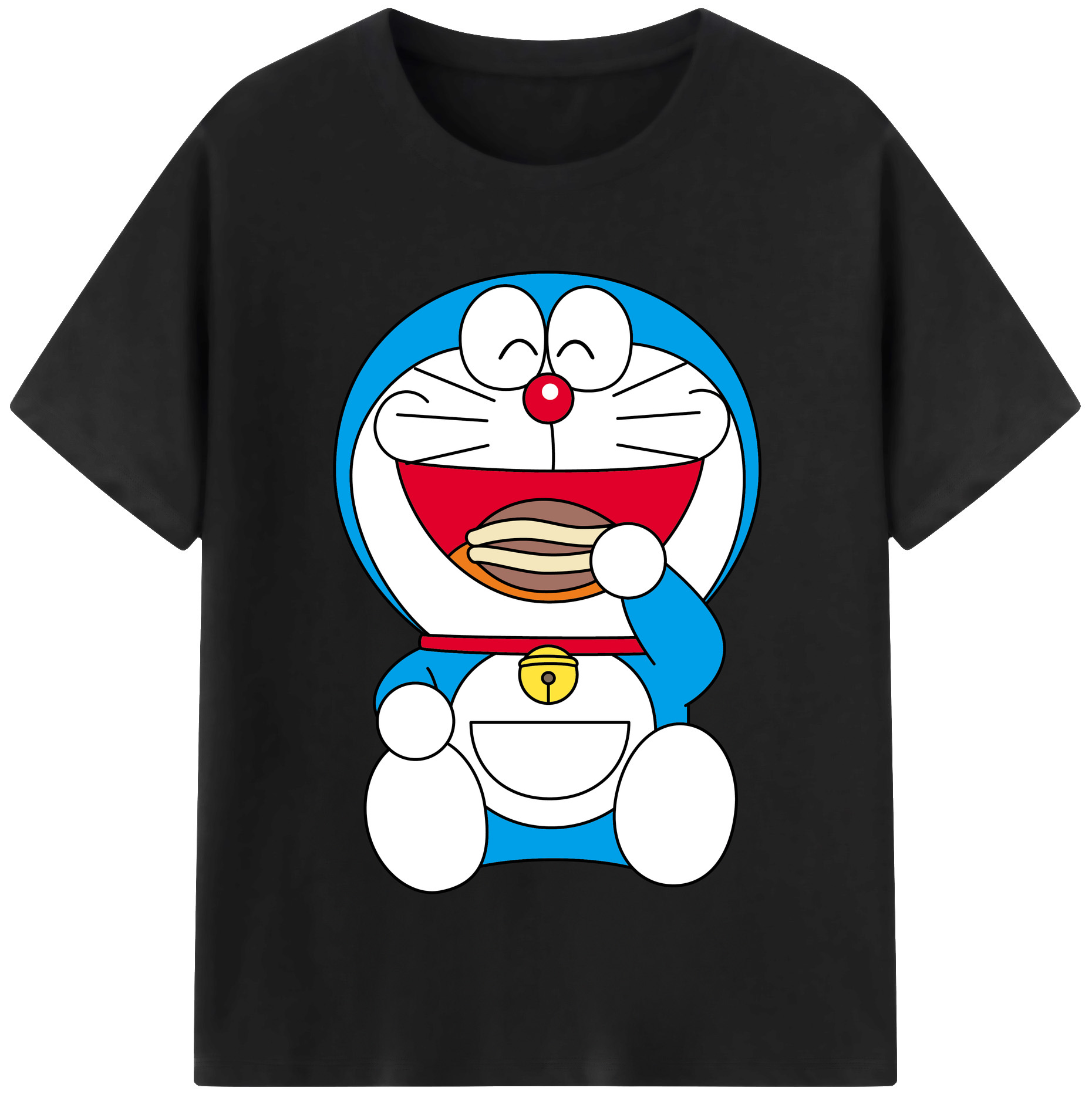 （画像用） ドラえもん Doraemon 綿100％半袖Tシャツ（フロントプリント）