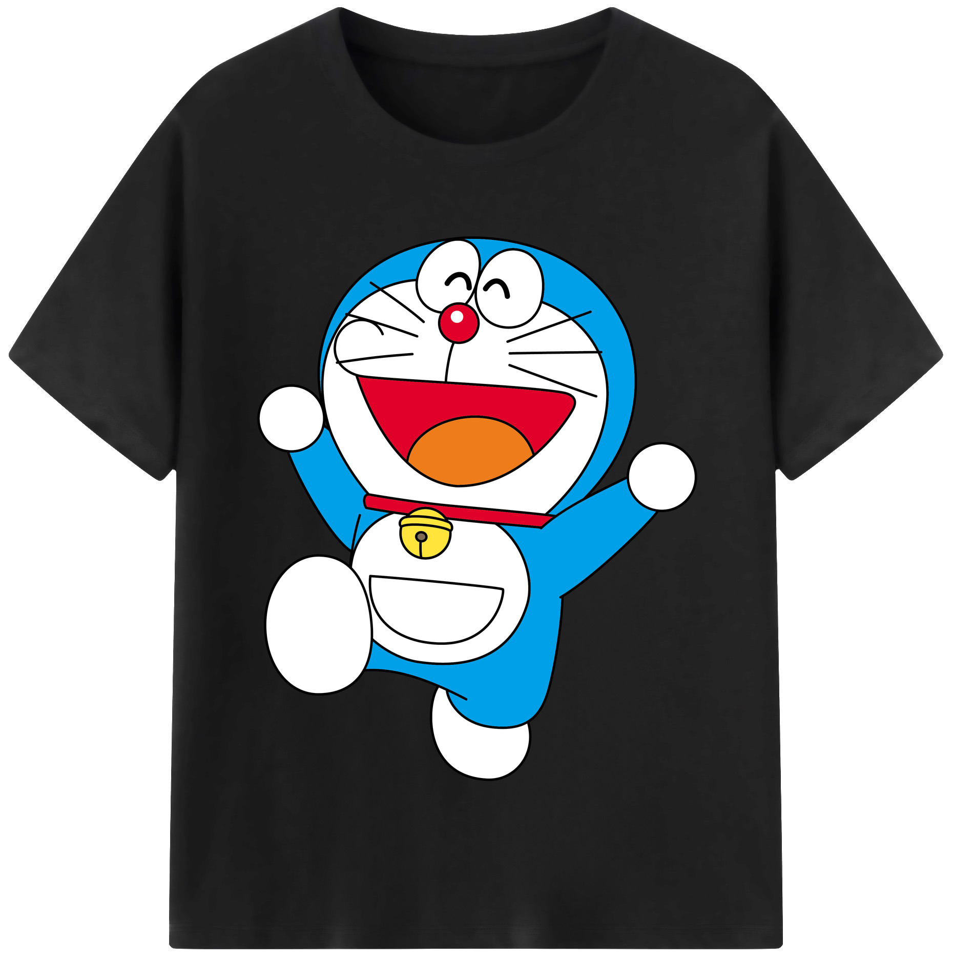 （画像用） ドラえもん Doraemon 綿100％半袖Tシャツ（フロントプリント）