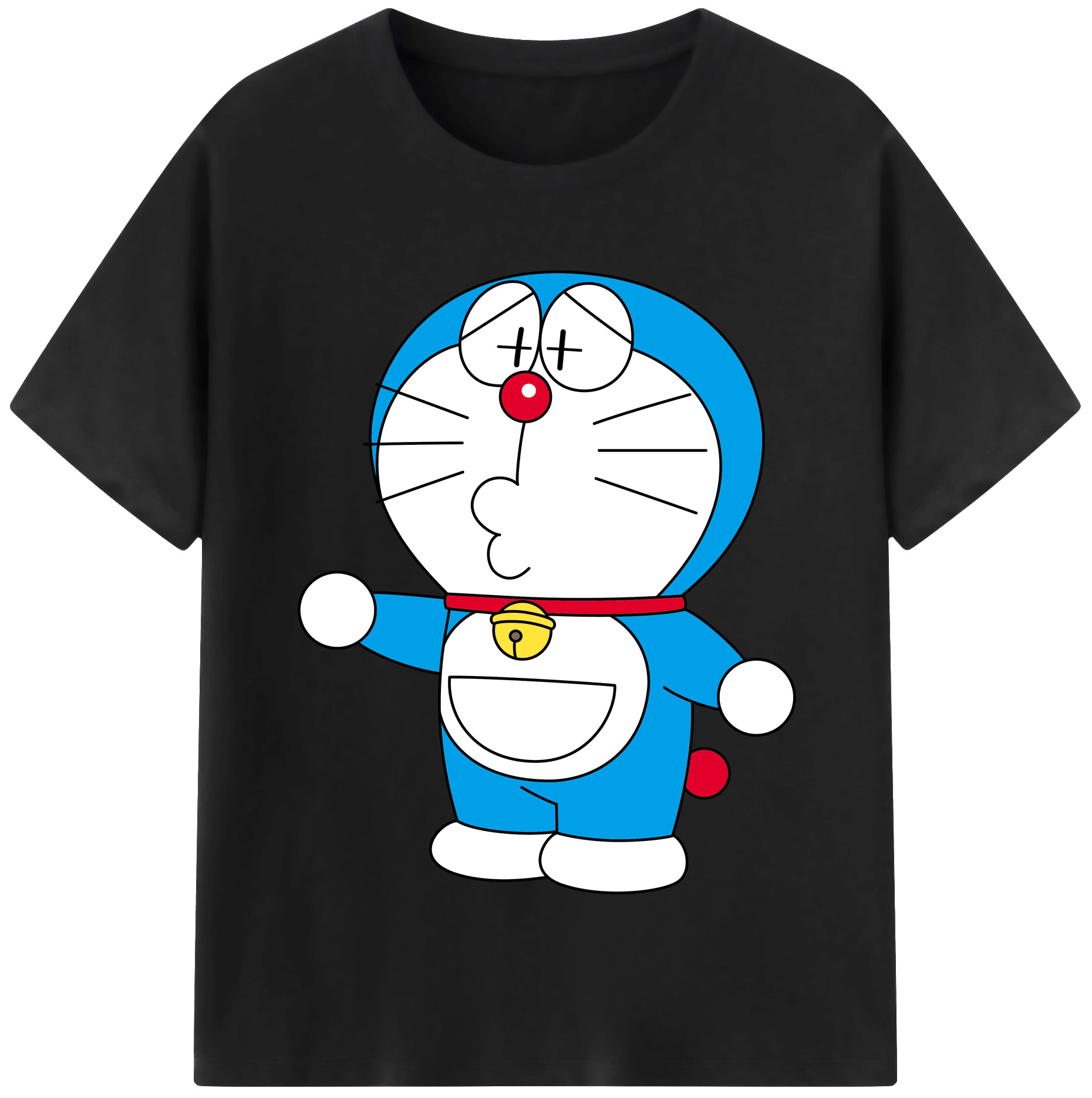 （画像用） ドラえもん Doraemon 綿100％半袖Tシャツ（フロントプリント）