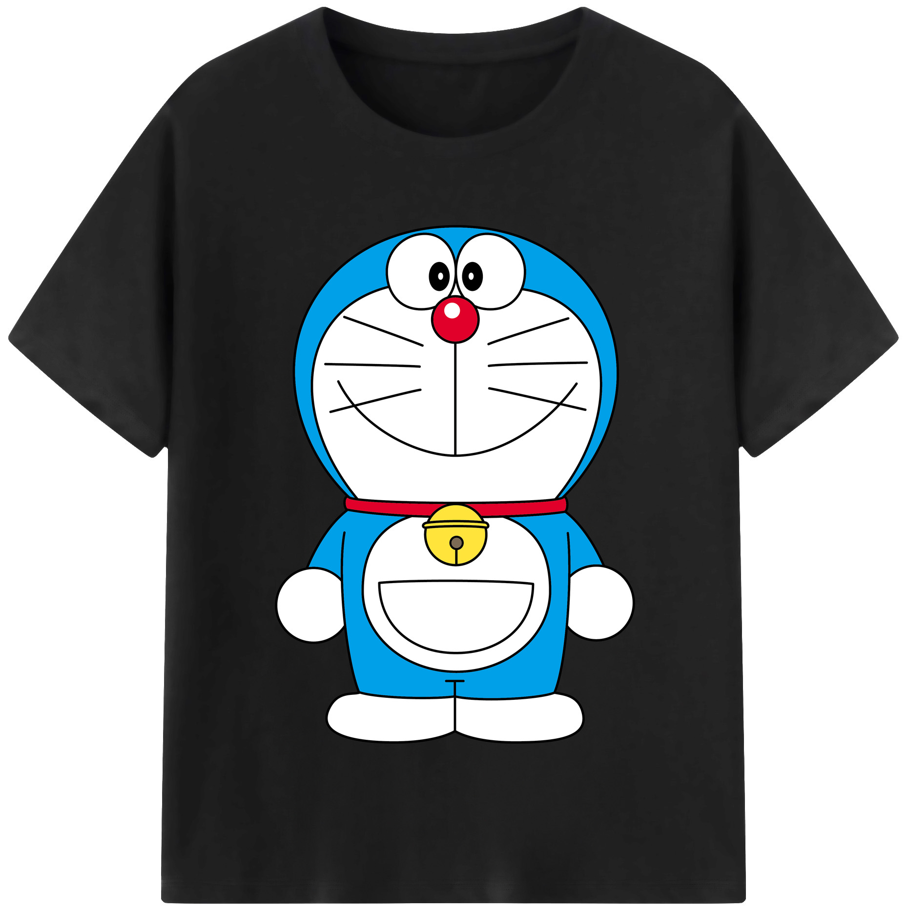 （画像用） ドラえもん Doraemon 綿100％半袖Tシャツ（フロントプリント）