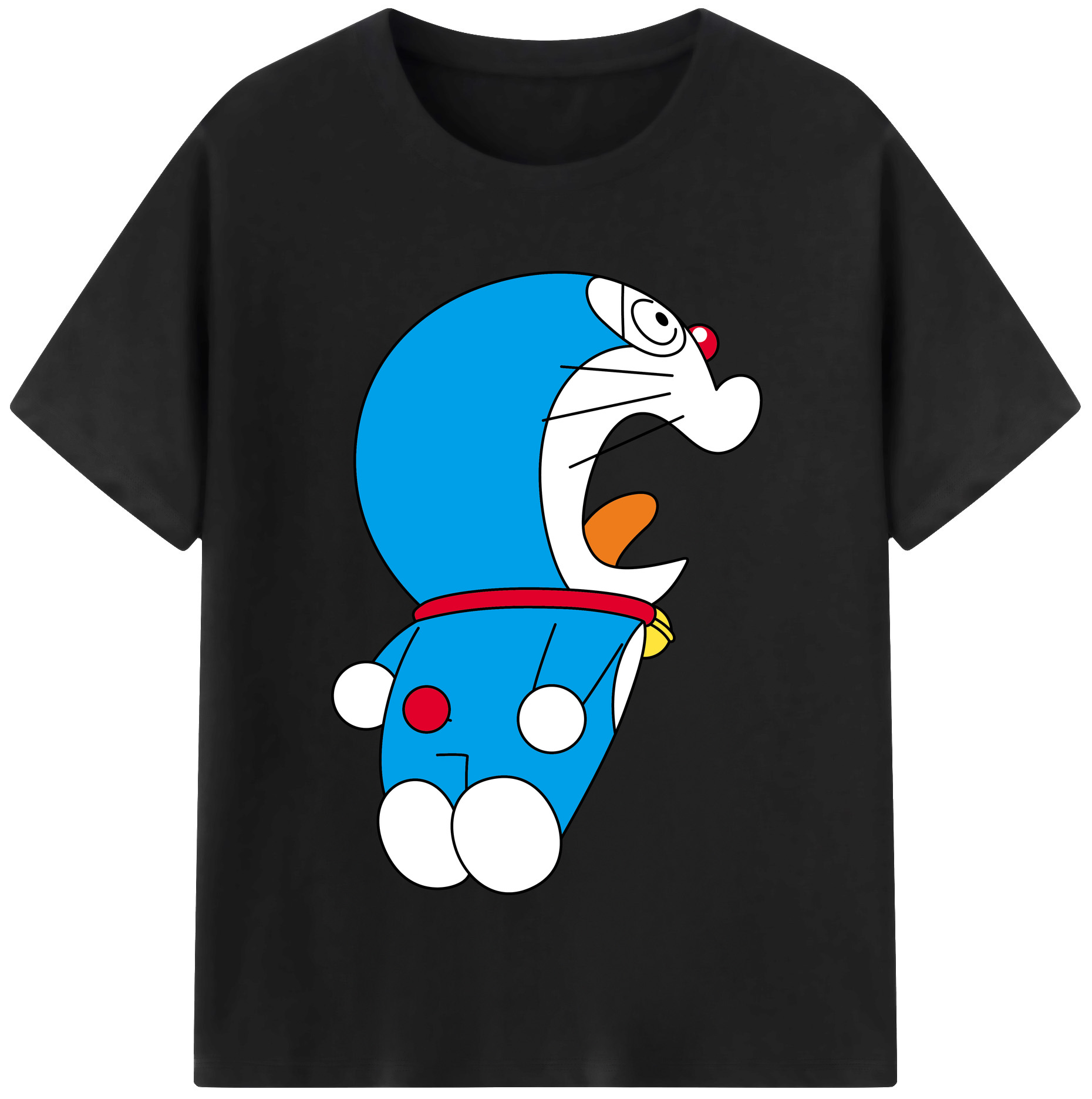 （画像用） ドラえもん Doraemon 綿100％半袖Tシャツ（フロントプリント）