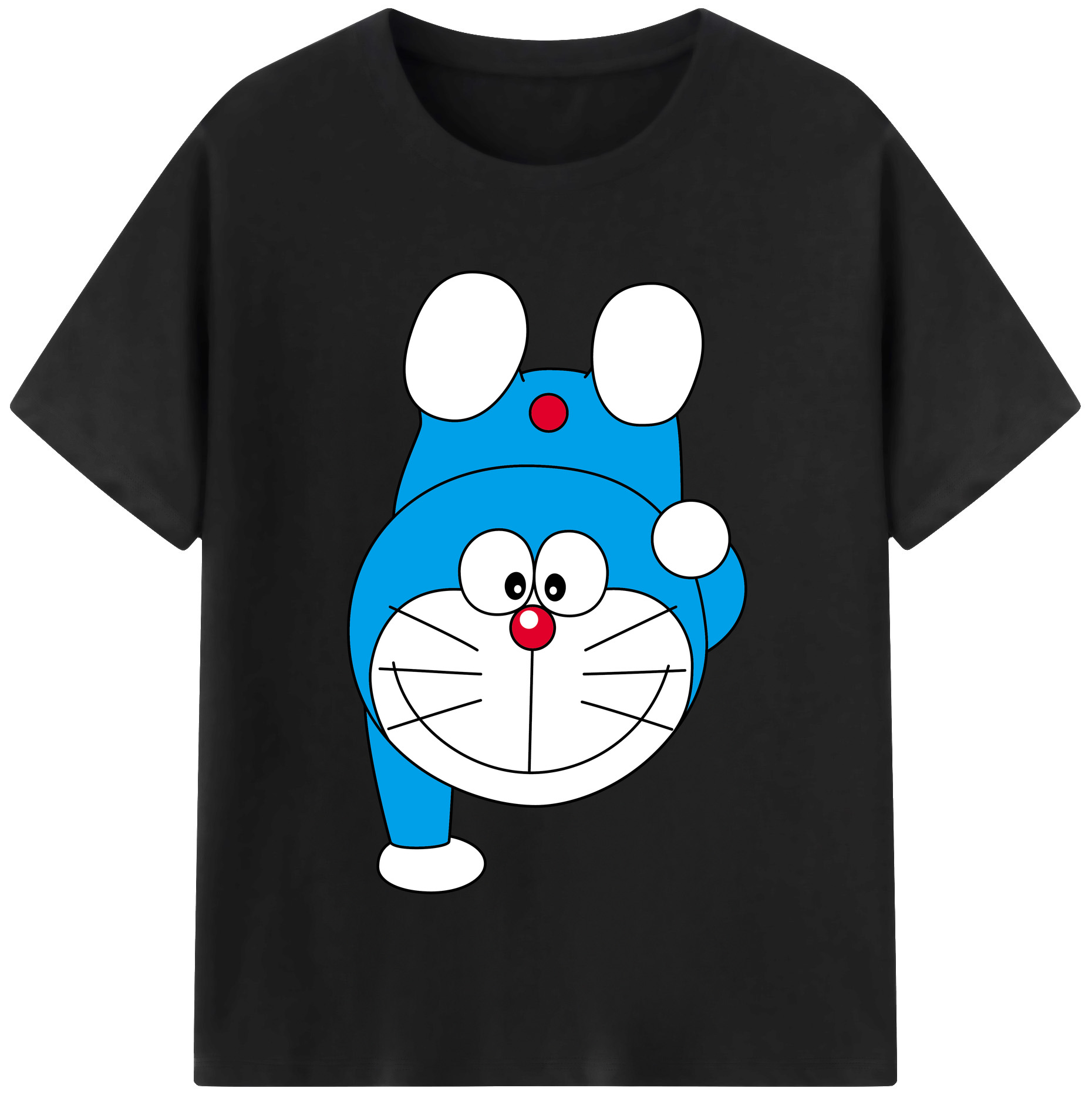 （画像用） ドラえもん Doraemon 綿100％半袖Tシャツ（フロントプリント）