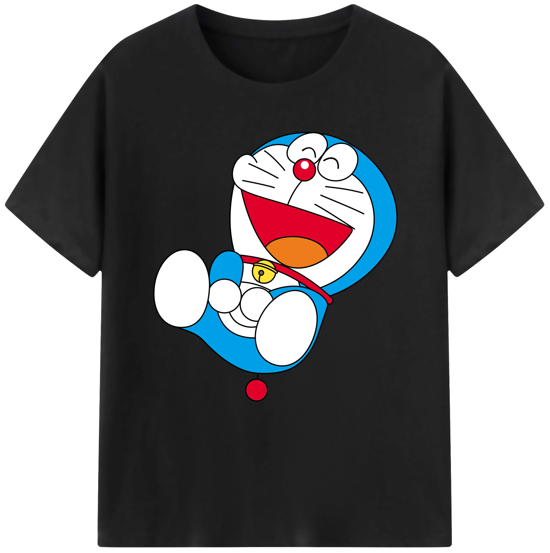 （画像用） ドラえもん Doraemon 綿100％半袖Tシャツ（フロントプリント）