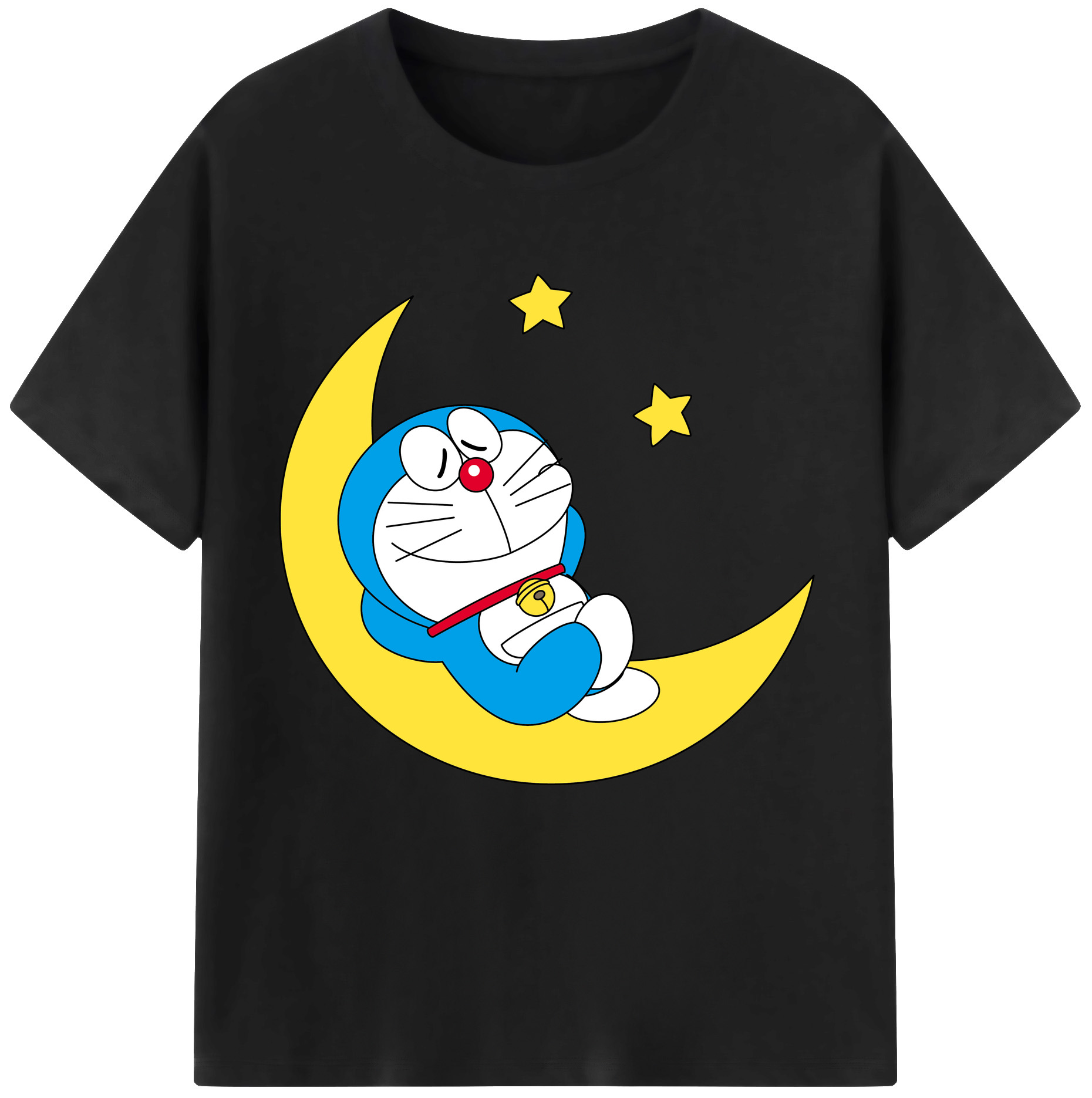 （画像用） ドラえもん Doraemon 綿100％半袖Tシャツ（フロントプリント）
