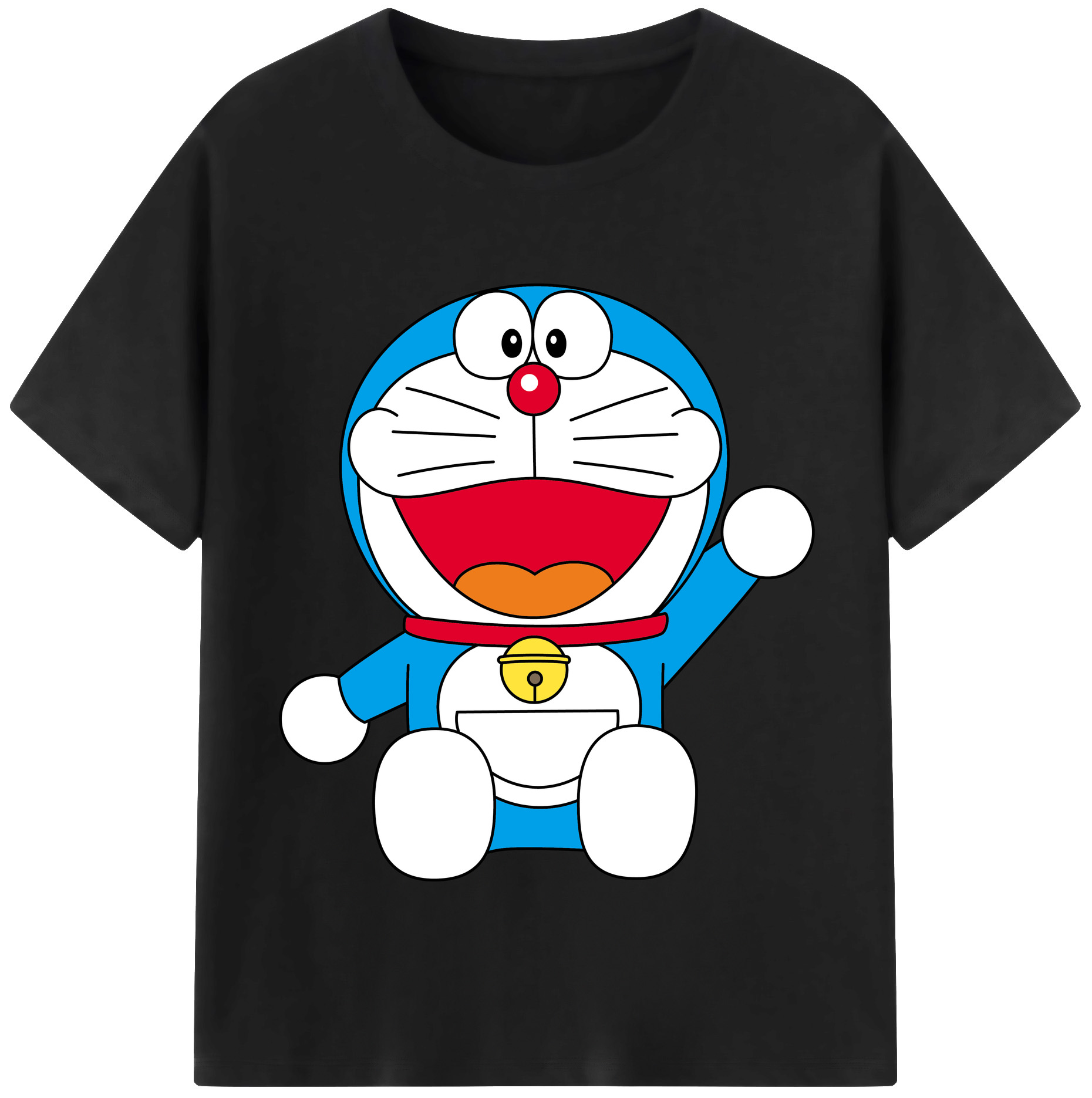 （画像用） ドラえもん Doraemon 綿100％半袖Tシャツ（フロントプリント）