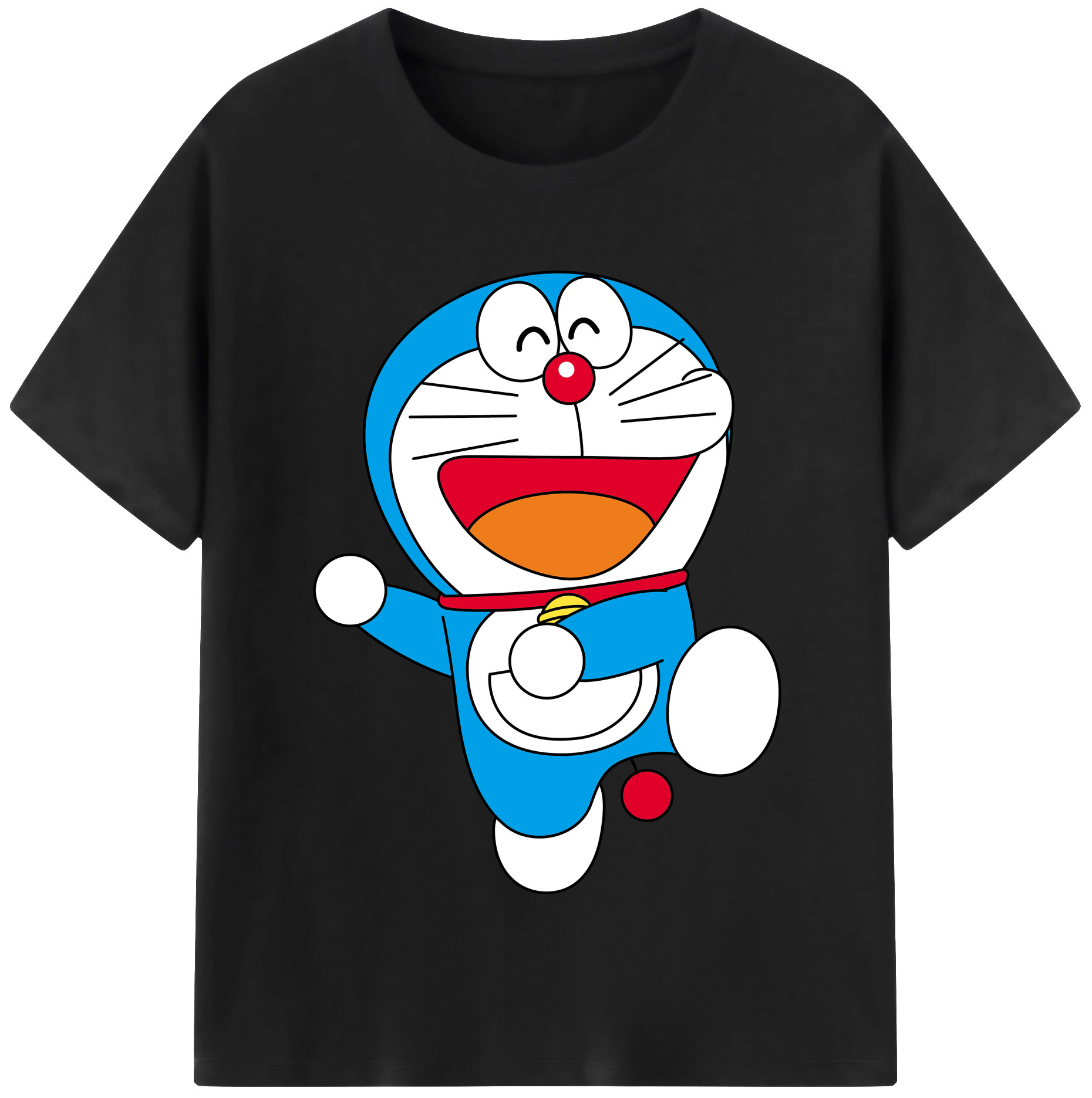 （画像用） ドラえもん Doraemon 綿100％半袖Tシャツ（フロントプリント）