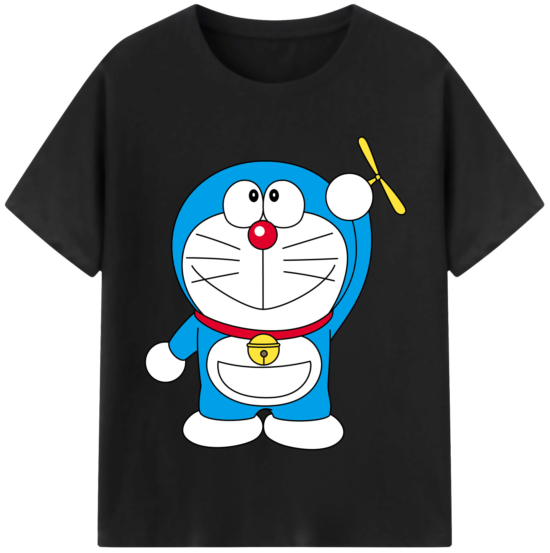（画像用） ドラえもん Doraemon 綿100％半袖Tシャツ（フロントプリント）