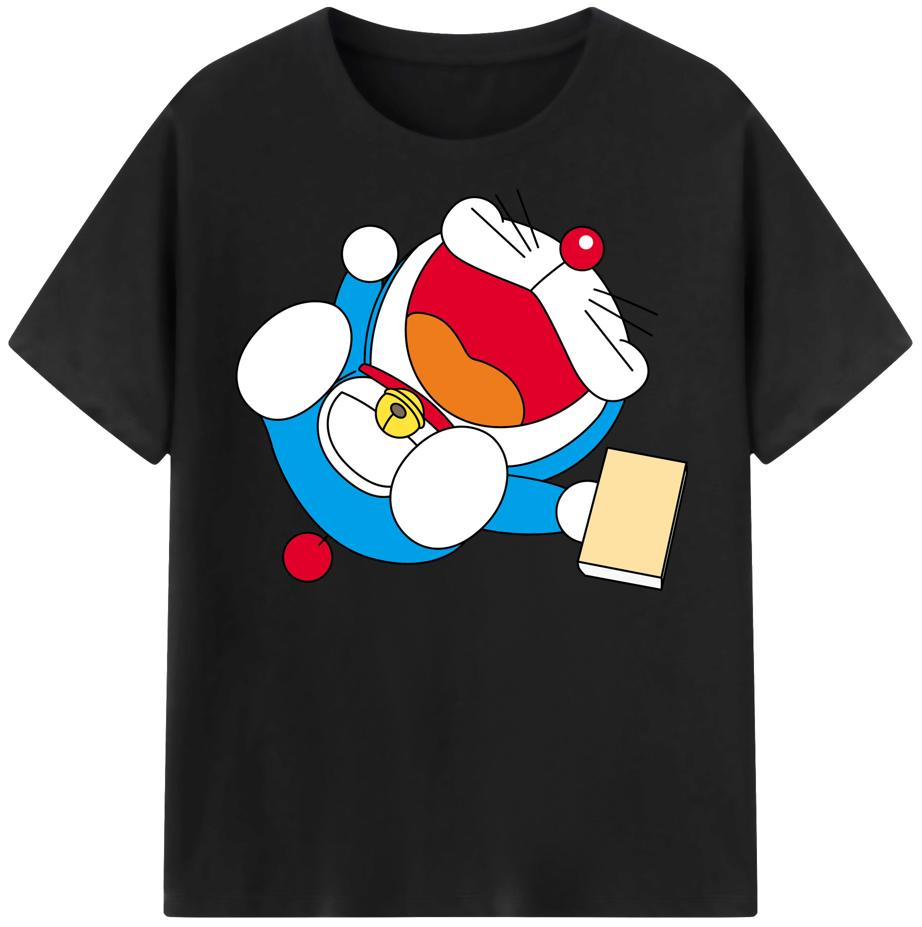 （画像用） ドラえもん Doraemon 綿100％半袖Tシャツ（フロントプリント）