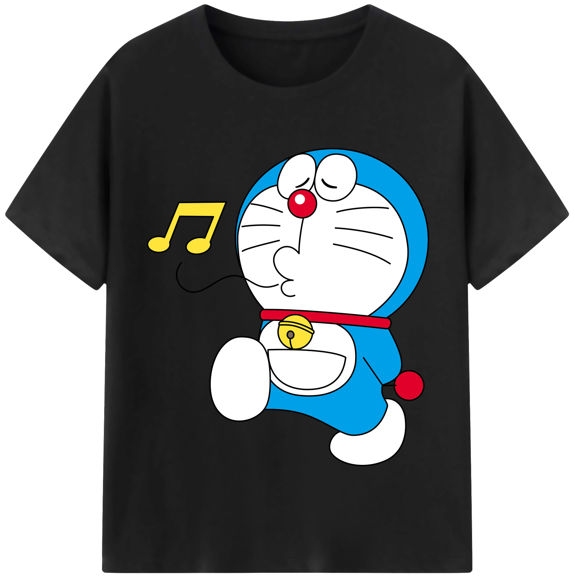 （画像用） ドラえもん Doraemon 綿100％半袖Tシャツ（フロントプリント）