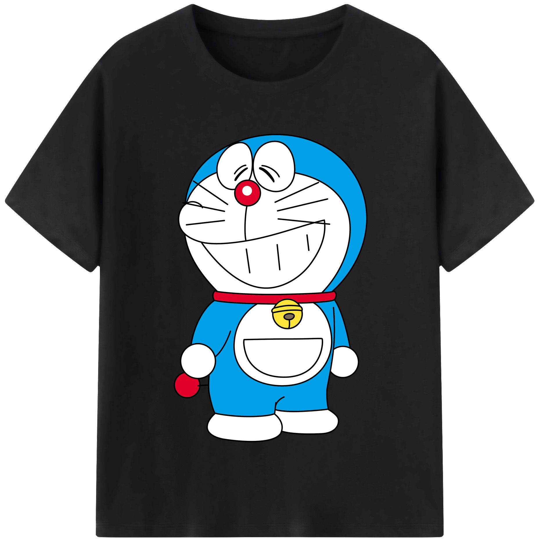 （画像用） ドラえもん Doraemon 綿100％半袖Tシャツ（フロントプリント）