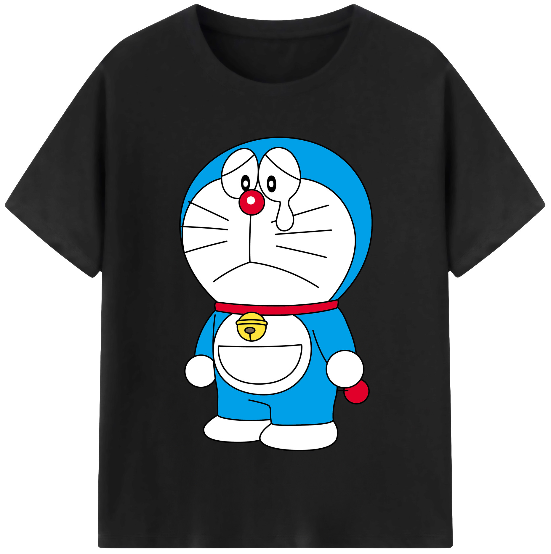 （画像用） ドラえもん Doraemon 綿100％半袖Tシャツ（フロントプリント）
