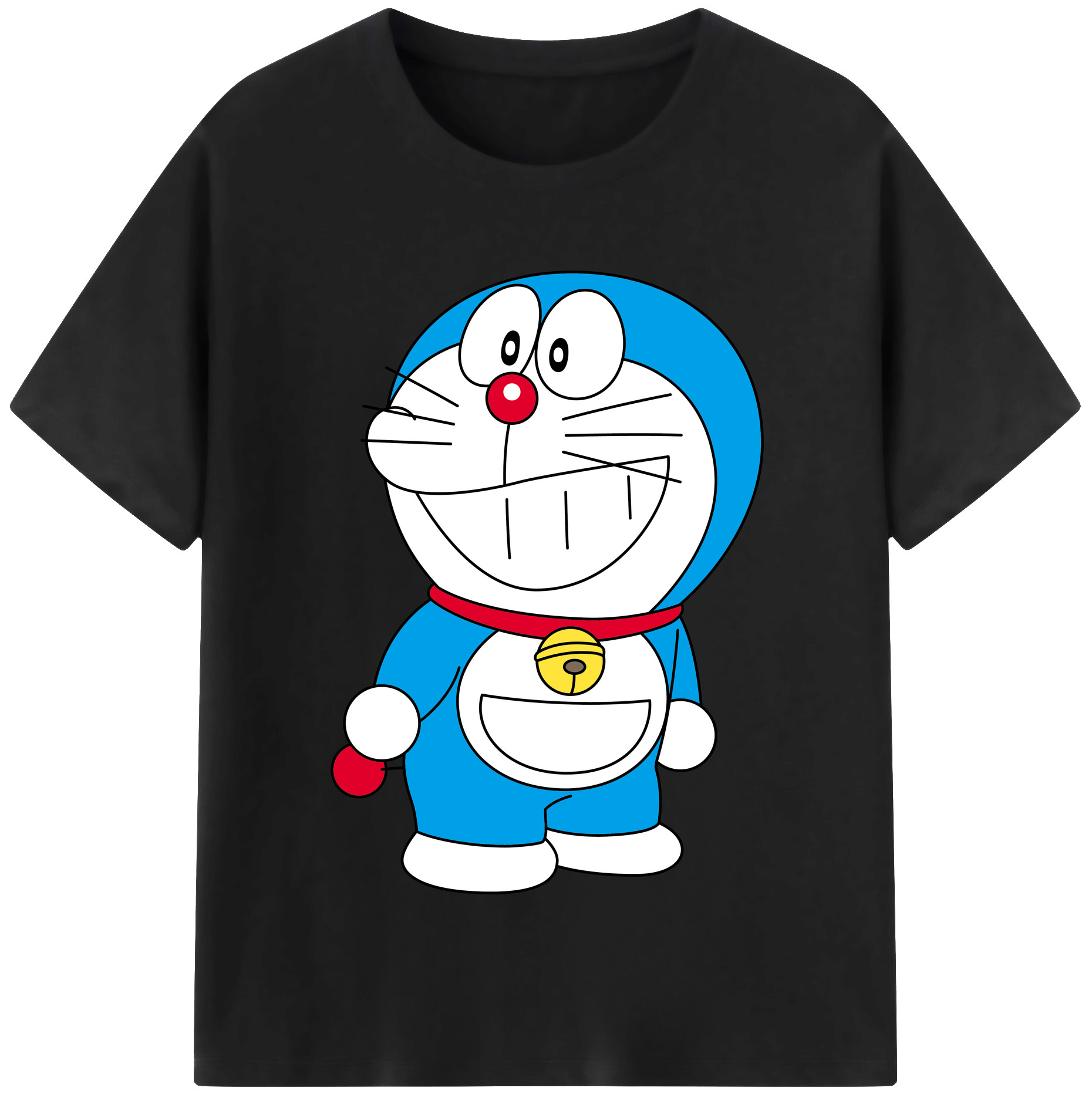 （画像用） ドラえもん Doraemon 綿100％半袖Tシャツ（フロントプリント）