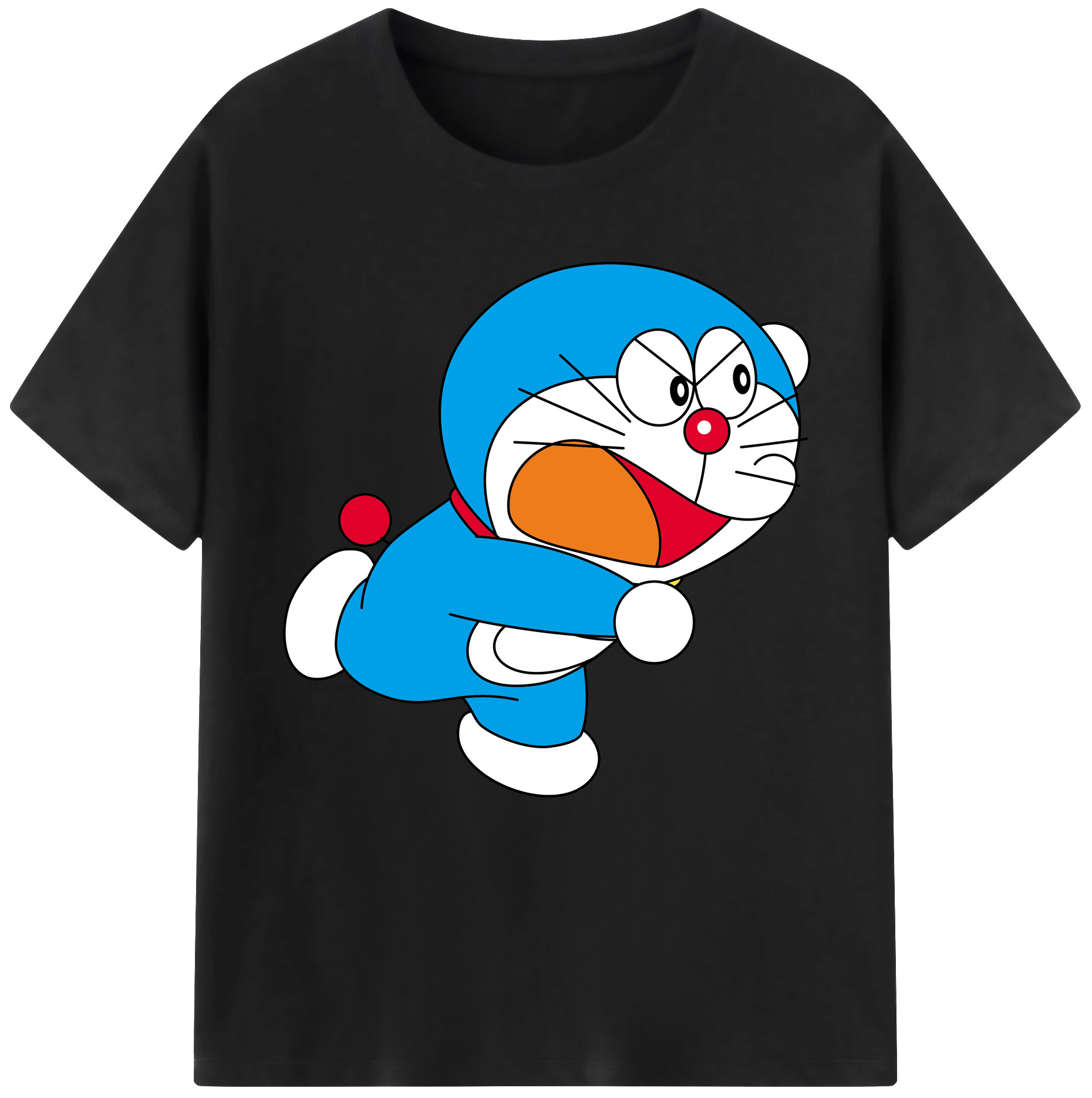 （画像用） ドラえもん Doraemon 綿100％半袖Tシャツ（フロントプリント）