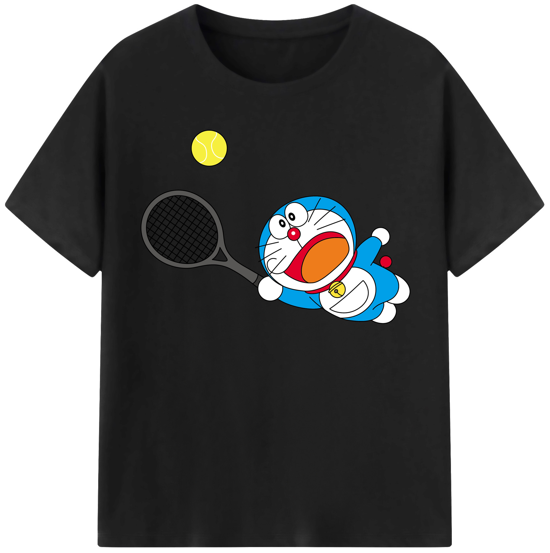 （画像用） ドラえもん Doraemon 綿100％半袖Tシャツ（フロントプリント）