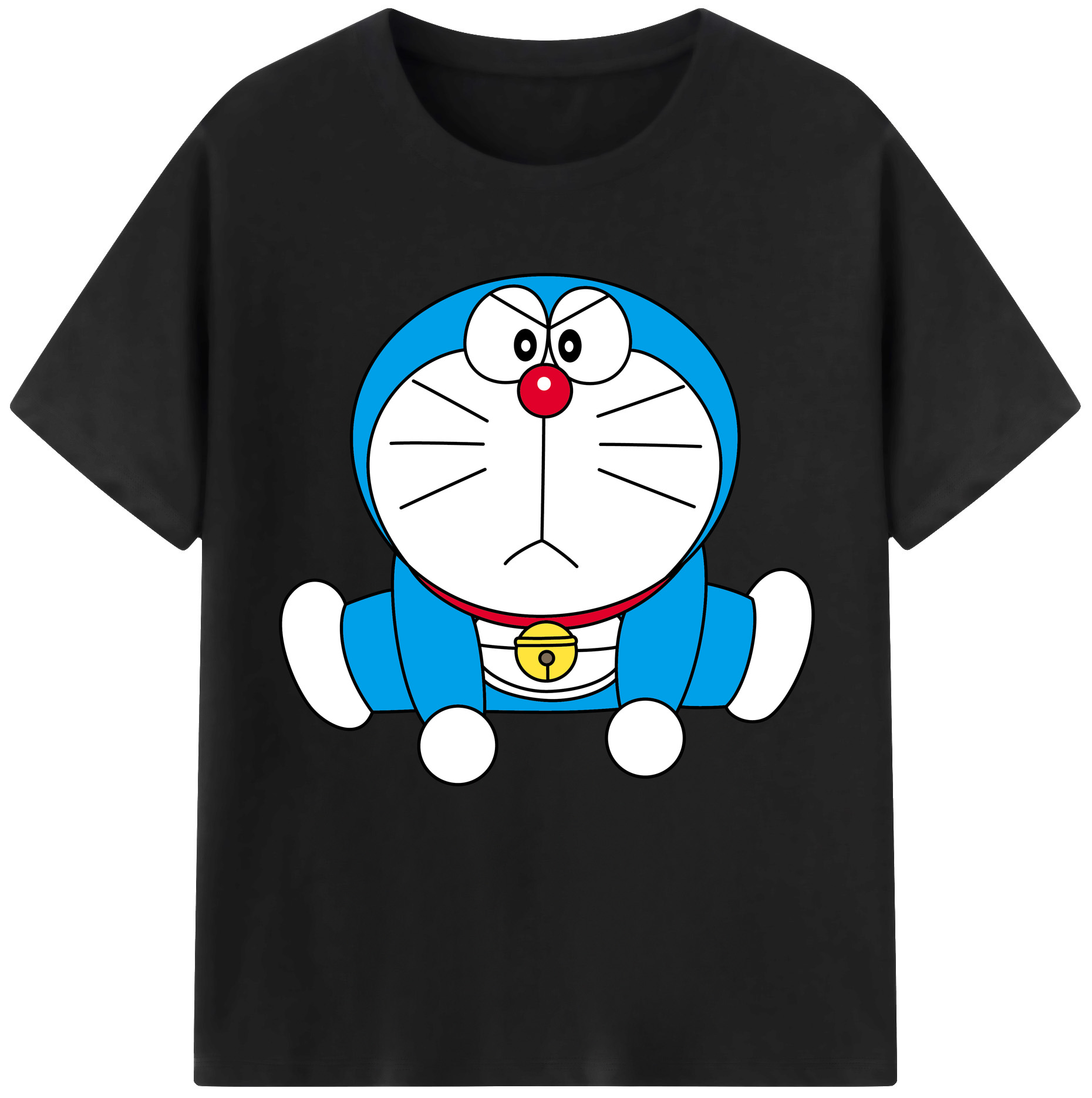 （画像用） ドラえもん Doraemon 綿100％半袖Tシャツ（フロントプリント）
