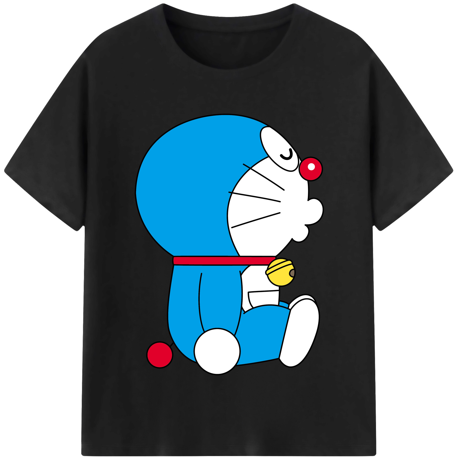 （画像用） ドラえもん Doraemon 綿100％半袖Tシャツ（フロントプリント）