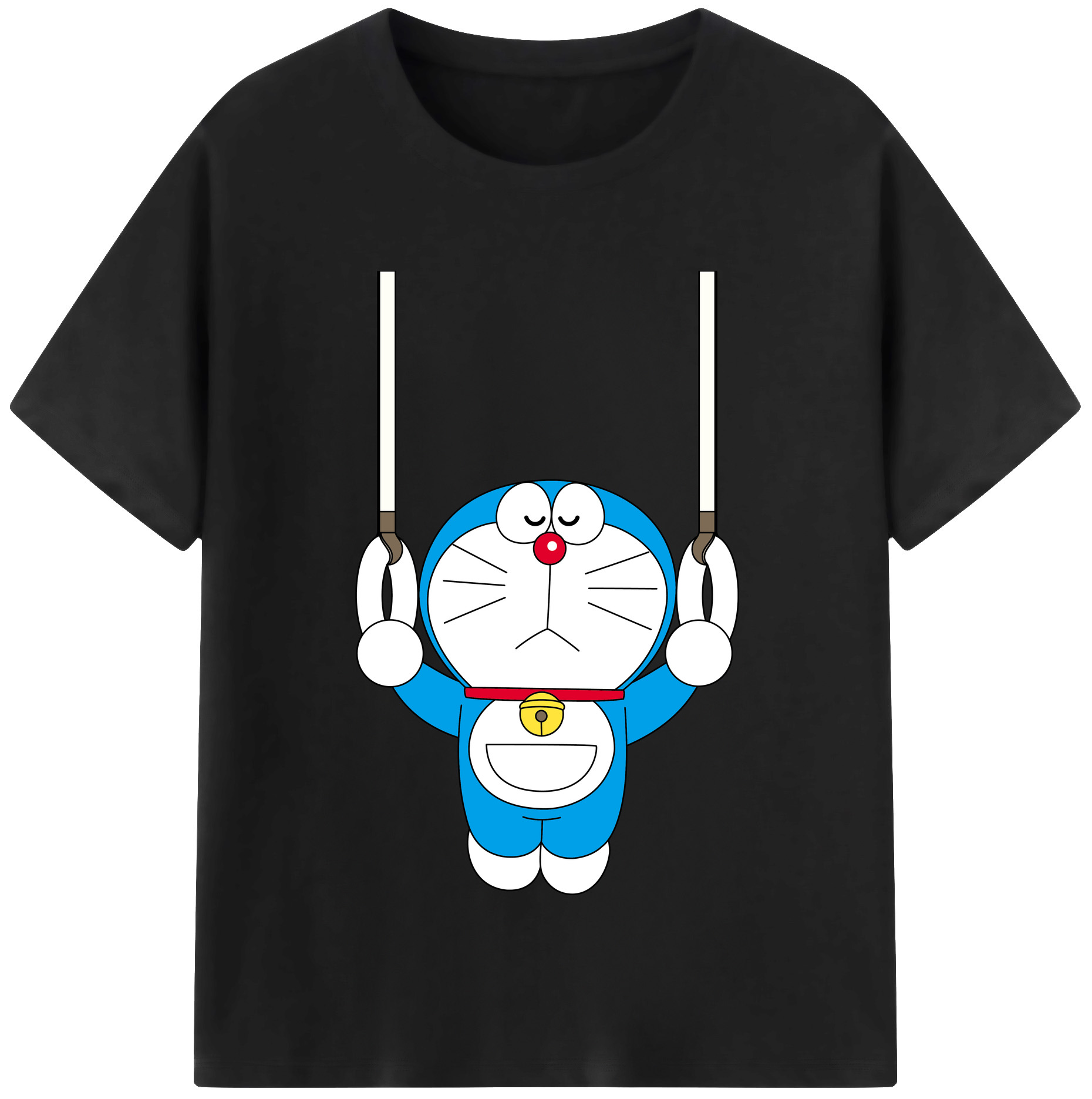 （画像用） ドラえもん Doraemon 綿100％半袖Tシャツ（フロントプリント）