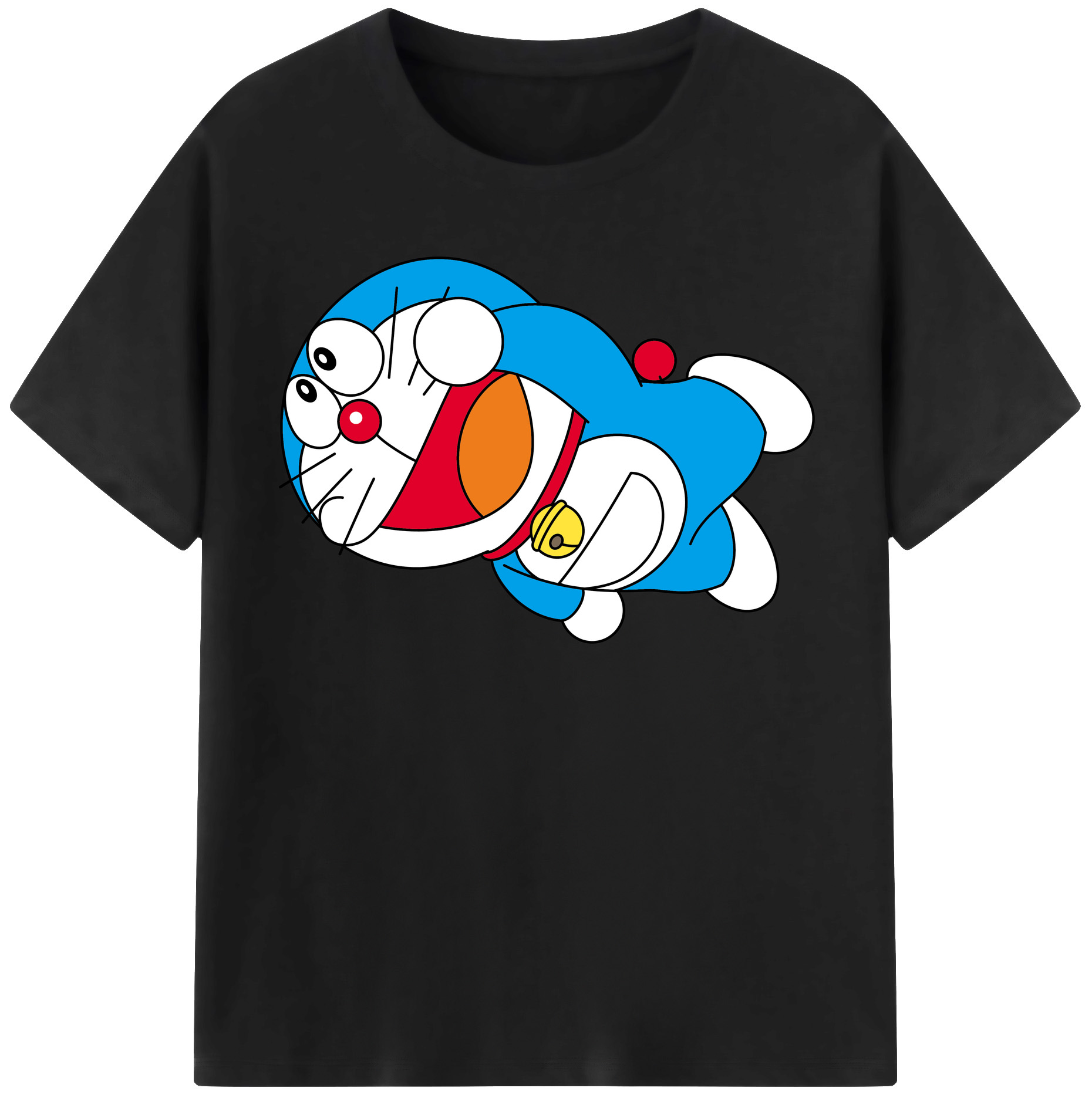（画像用） ドラえもん Doraemon 綿100％半袖Tシャツ（フロントプリント）
