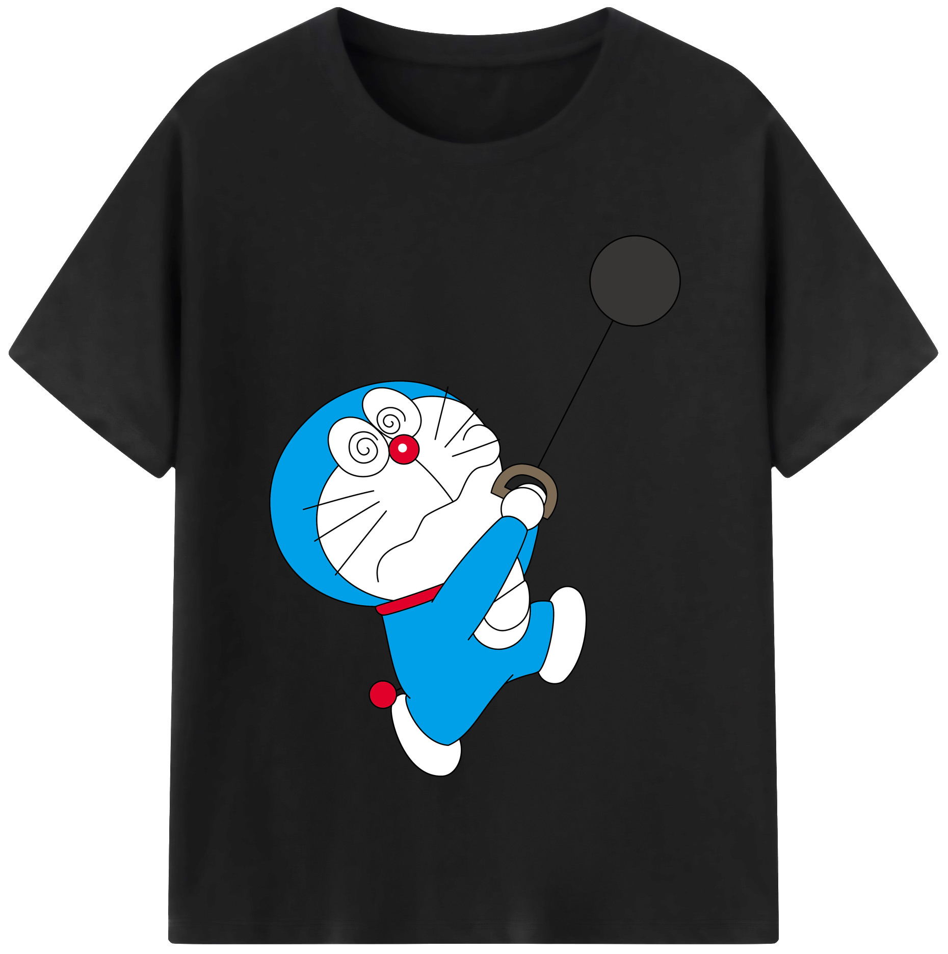 （画像用） ドラえもん Doraemon 綿100％半袖Tシャツ（フロントプリント）