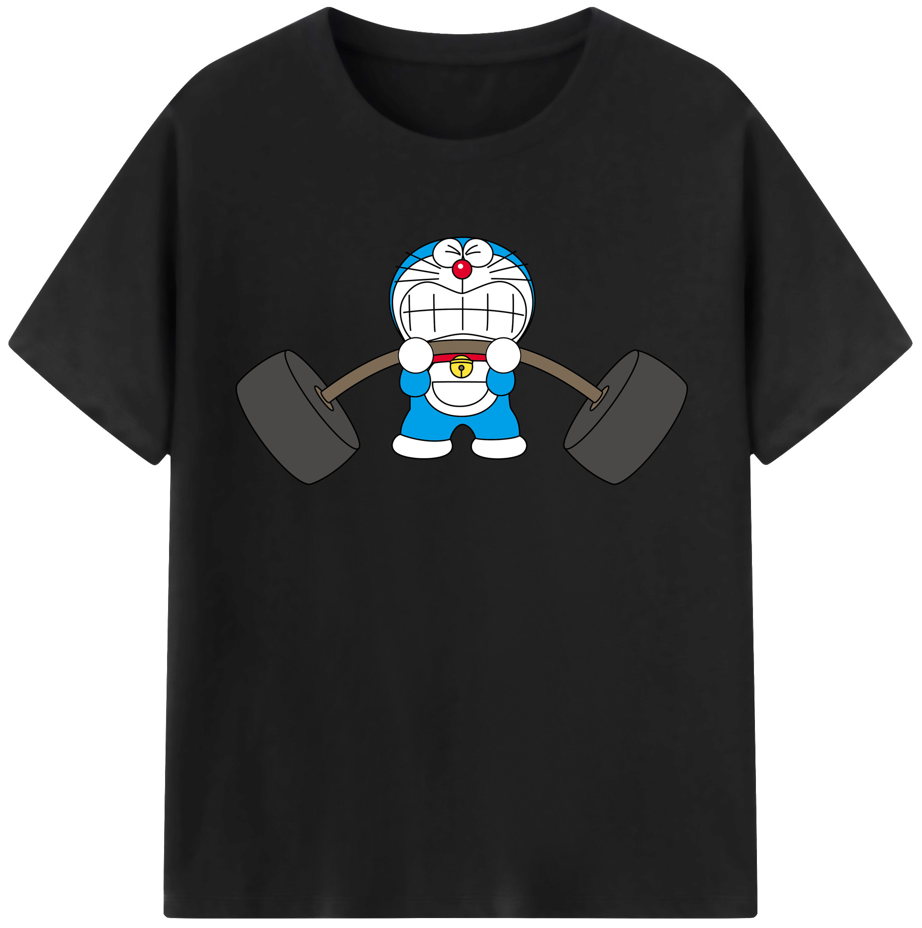 （画像用） ドラえもん Doraemon 綿100％半袖Tシャツ（フロントプリント）